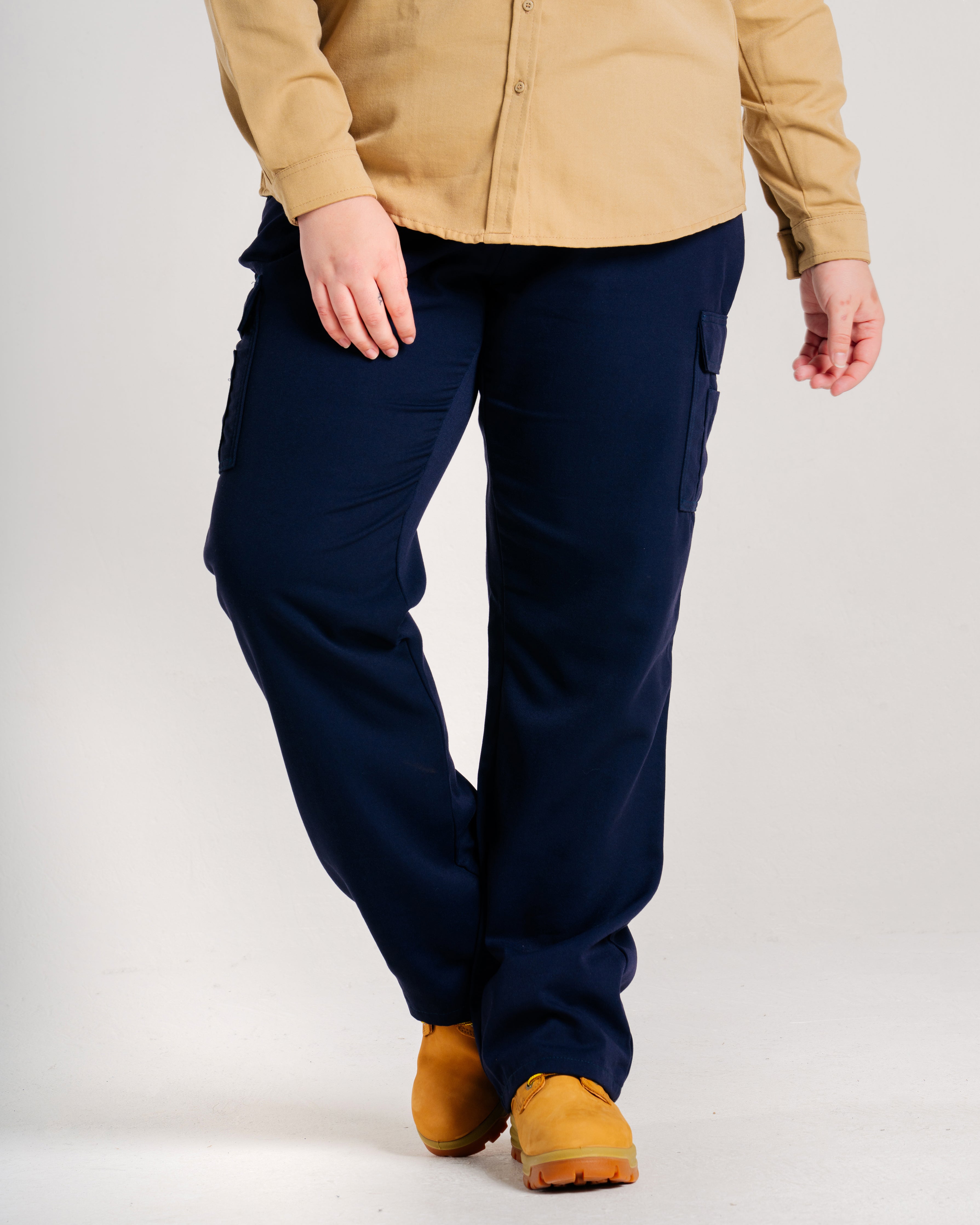 Women's FR DH Cargo Pants made with Westex® DH Navy