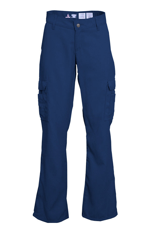 Women's FR Cargo Pants made with 5oz. TecaSafe One® Inherent | Royal
