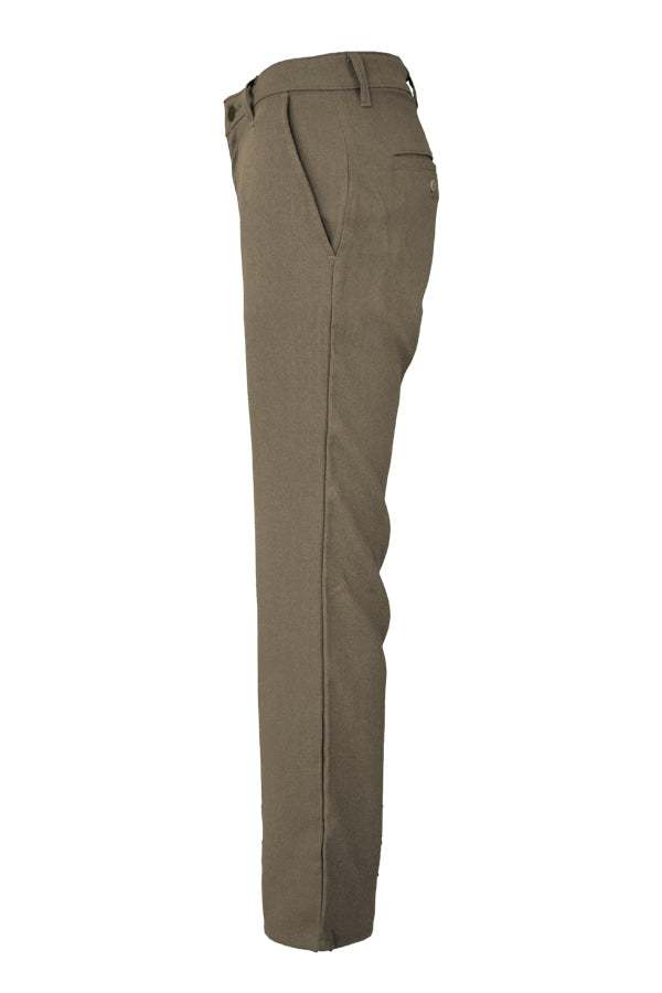 Ladies FR Uniform Pants made with 5oz. TecaSafe One® Inherent | Khaki â www.lapco.com