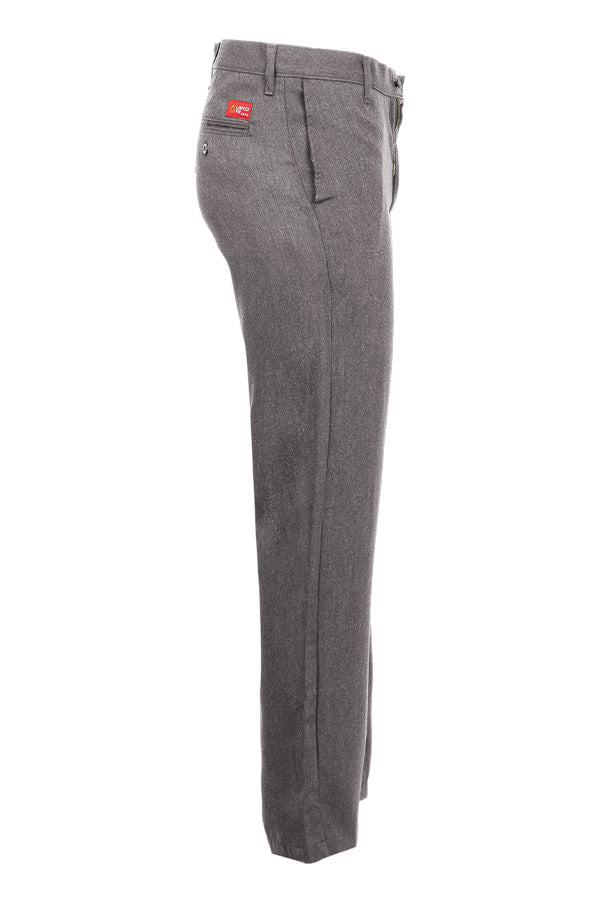 FR Uniform Pants made with 5oz. TecaSafe One® Inherent | Waist 46-60 | Gray