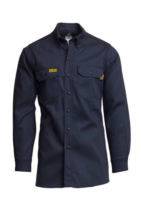 FR Uniform Shirt | 6oz. 88/12 Blend | Navy FR Uniform Shirt | 6oz. 88/12 Blend | Navy