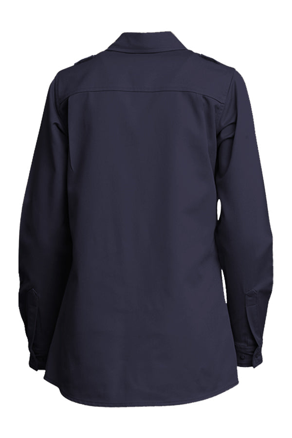 Ladies FR DH Uniform Shirts | made with 6.5oz. Westex® DH | Navy