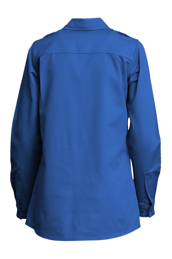 DISCONTINUED | Ladies FR DH Uniform Shirts | made with 6.5oz. Westex® DH | Royal