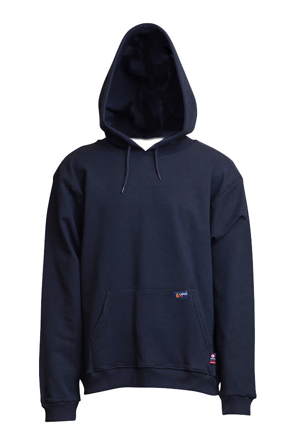 FR Hoodie Sweatshirt 95/5 Blend Fleece Navy - Main Image
