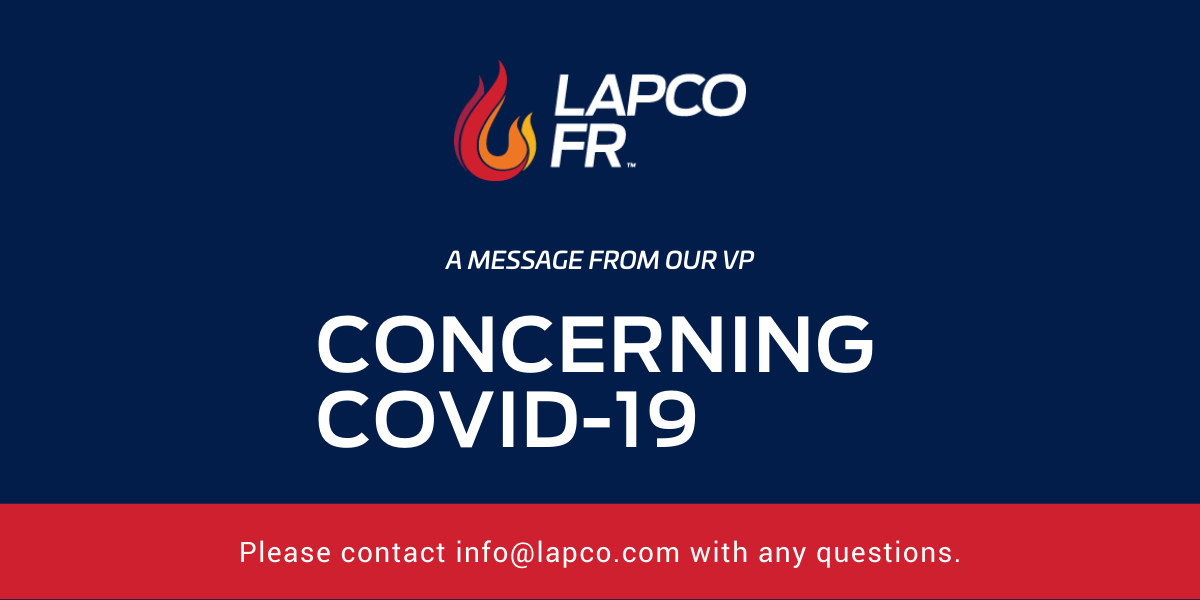 Coronavirus (COVID-19) Update | LAPCO FR