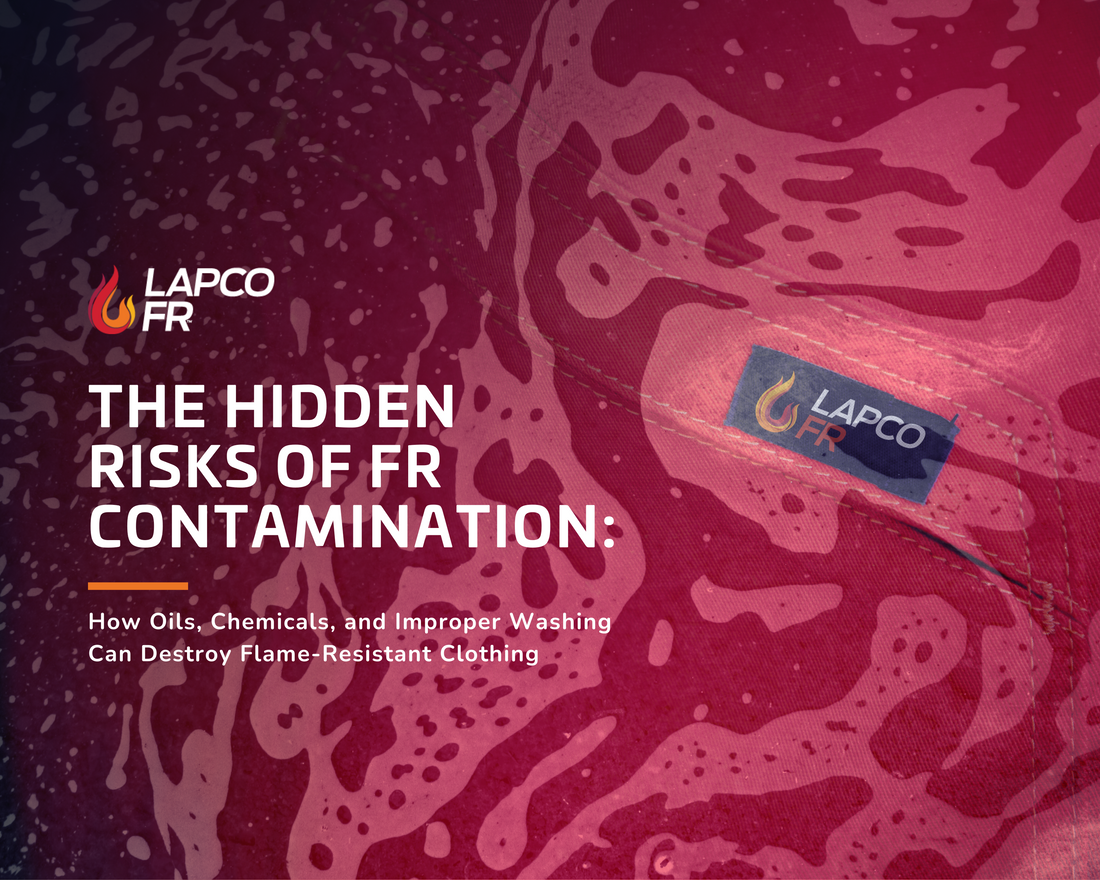The Hidden Risks of FR Contamination: How Oils, Chemicals, and Improper Washing Destroy Flame-Resistant Clothing