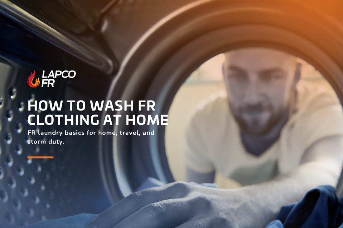 How to Wash FR Clothing at Home