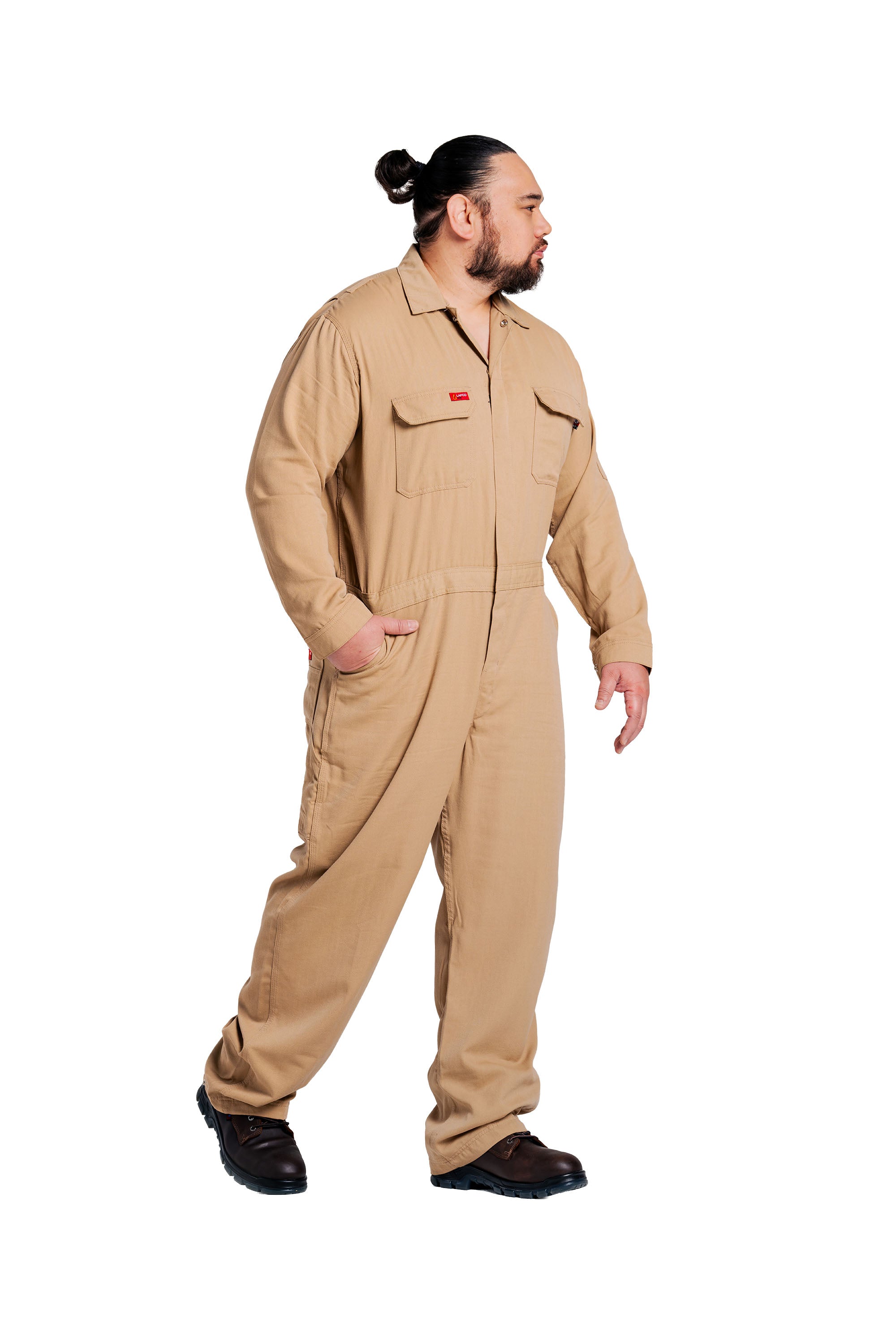 FR Deluxe 2.0 Coverall | made with 6.5oz. Westex DH | Khaki