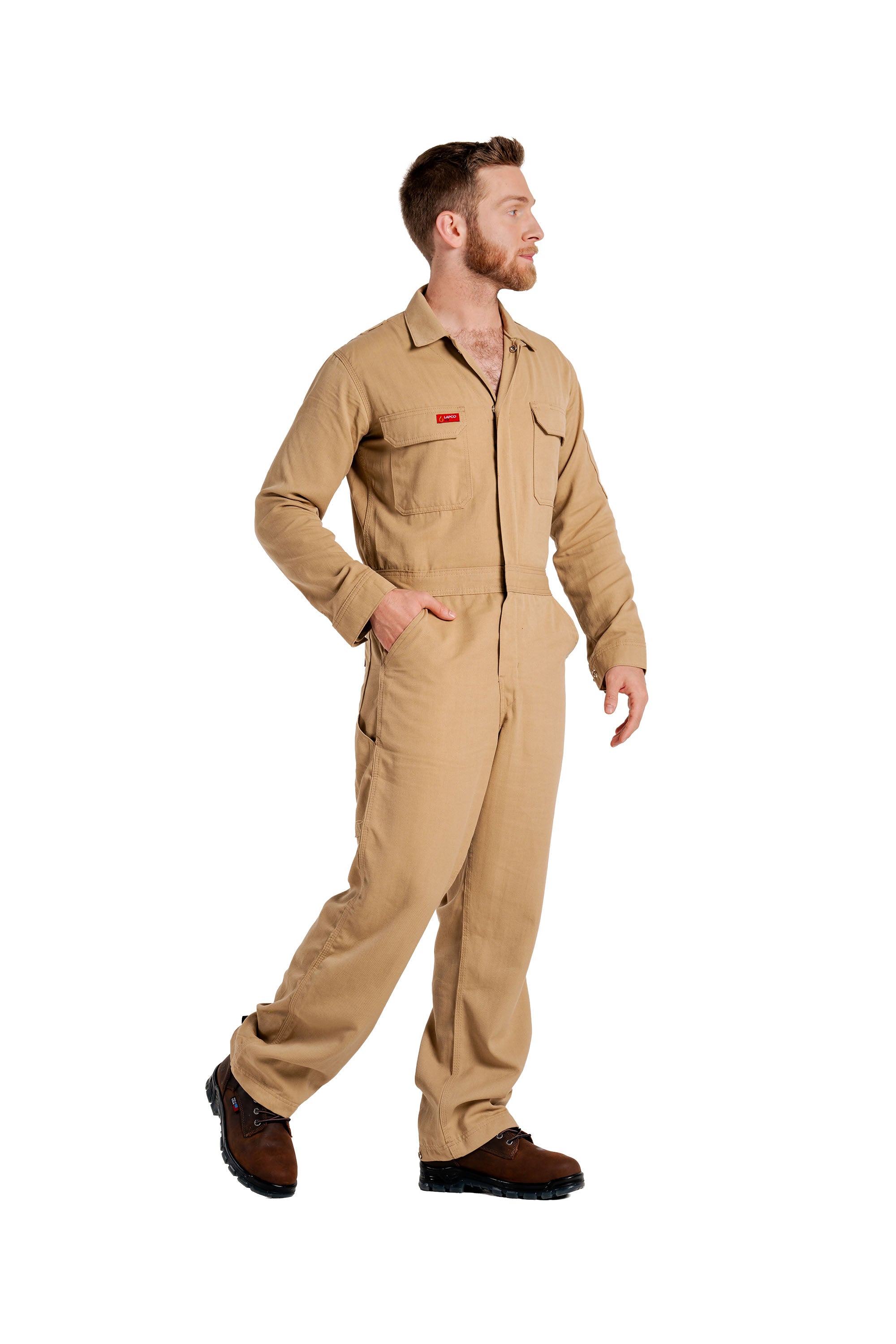 FR Deluxe 2.0 Coverall | made with 6.5oz. Westex DH | Khaki