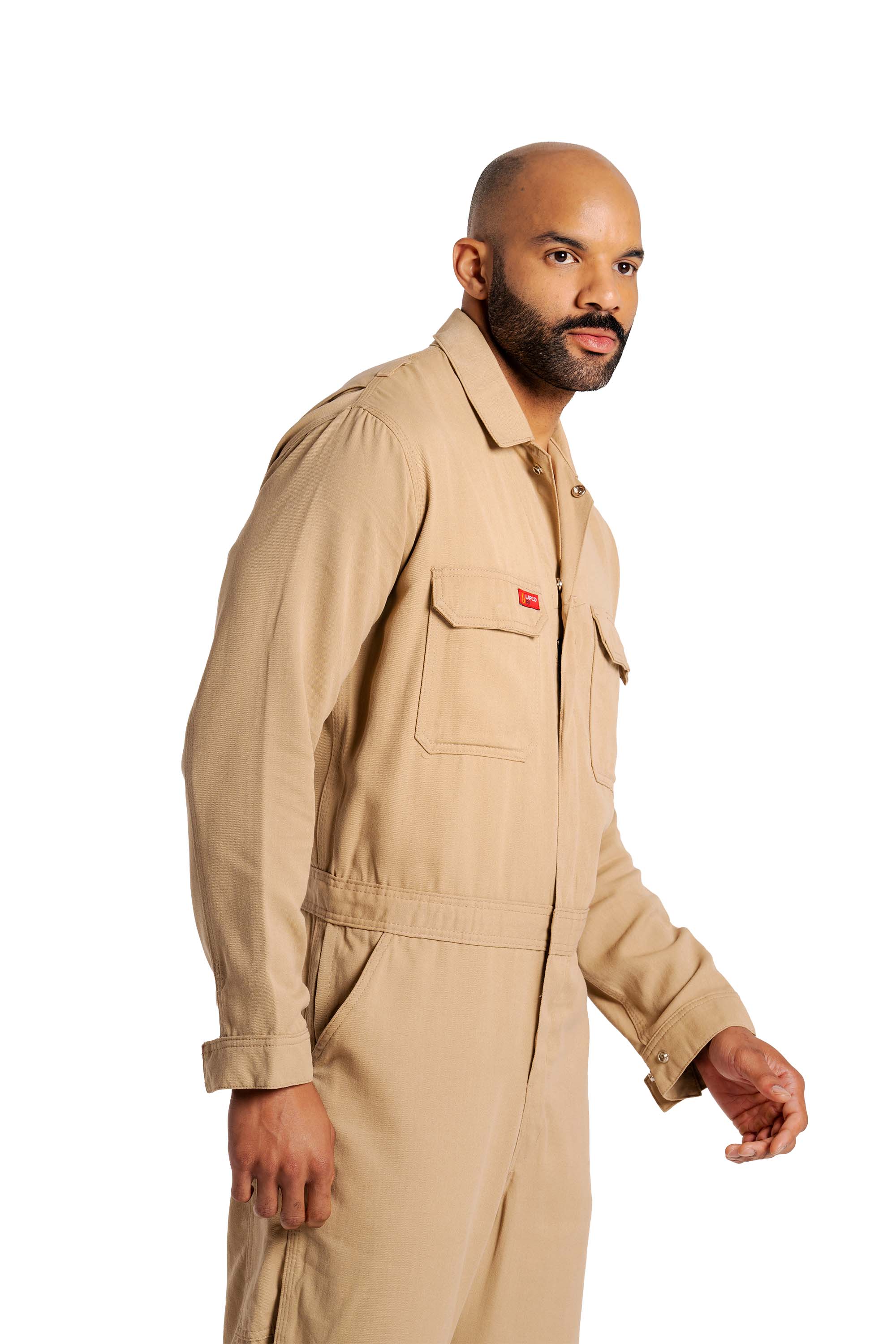 FR Deluxe 2.0 Coverall | made with 6.5oz. Westex DH | Khaki