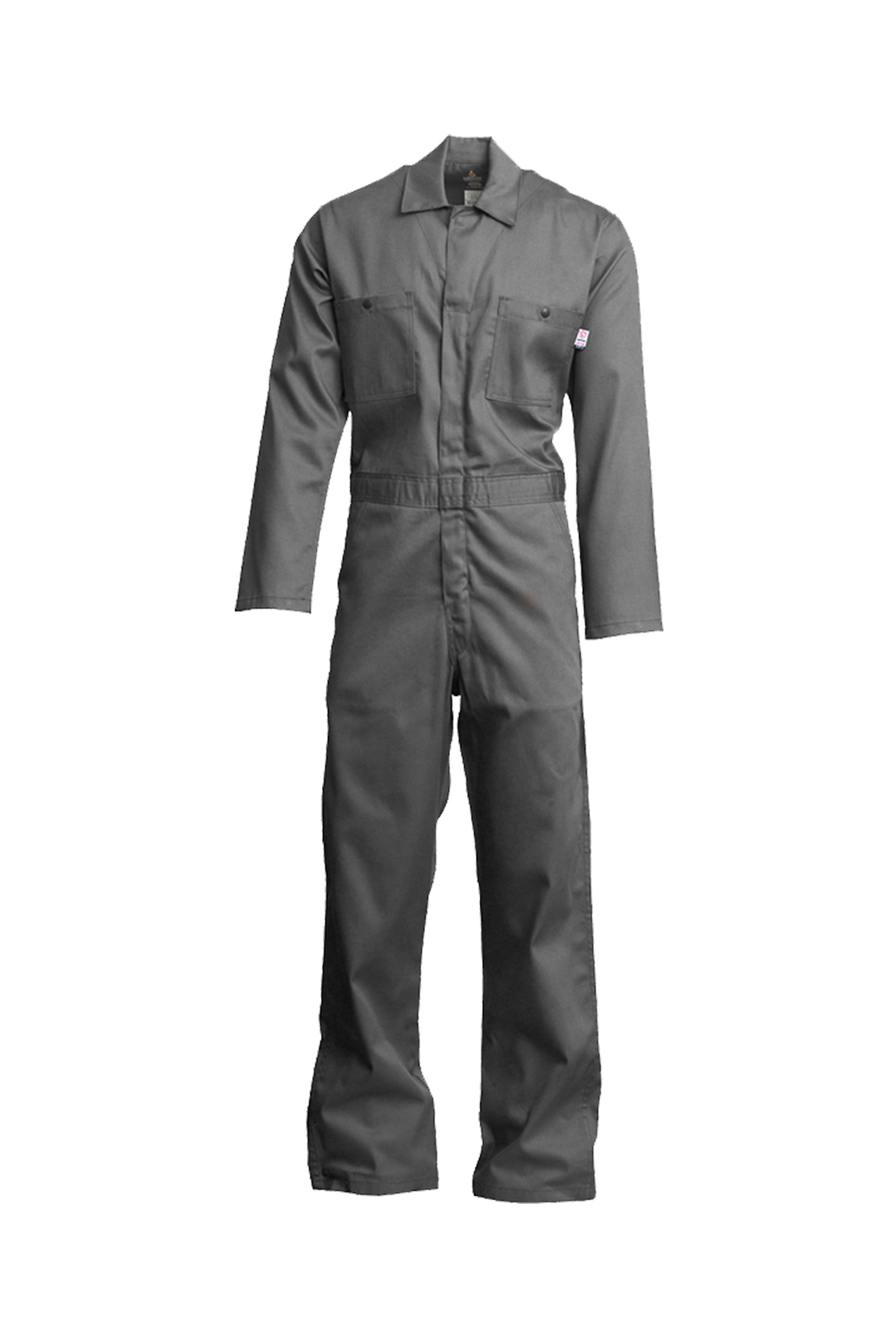 FR Economy Coveralls | 7oz. 100% Cotton | Gray