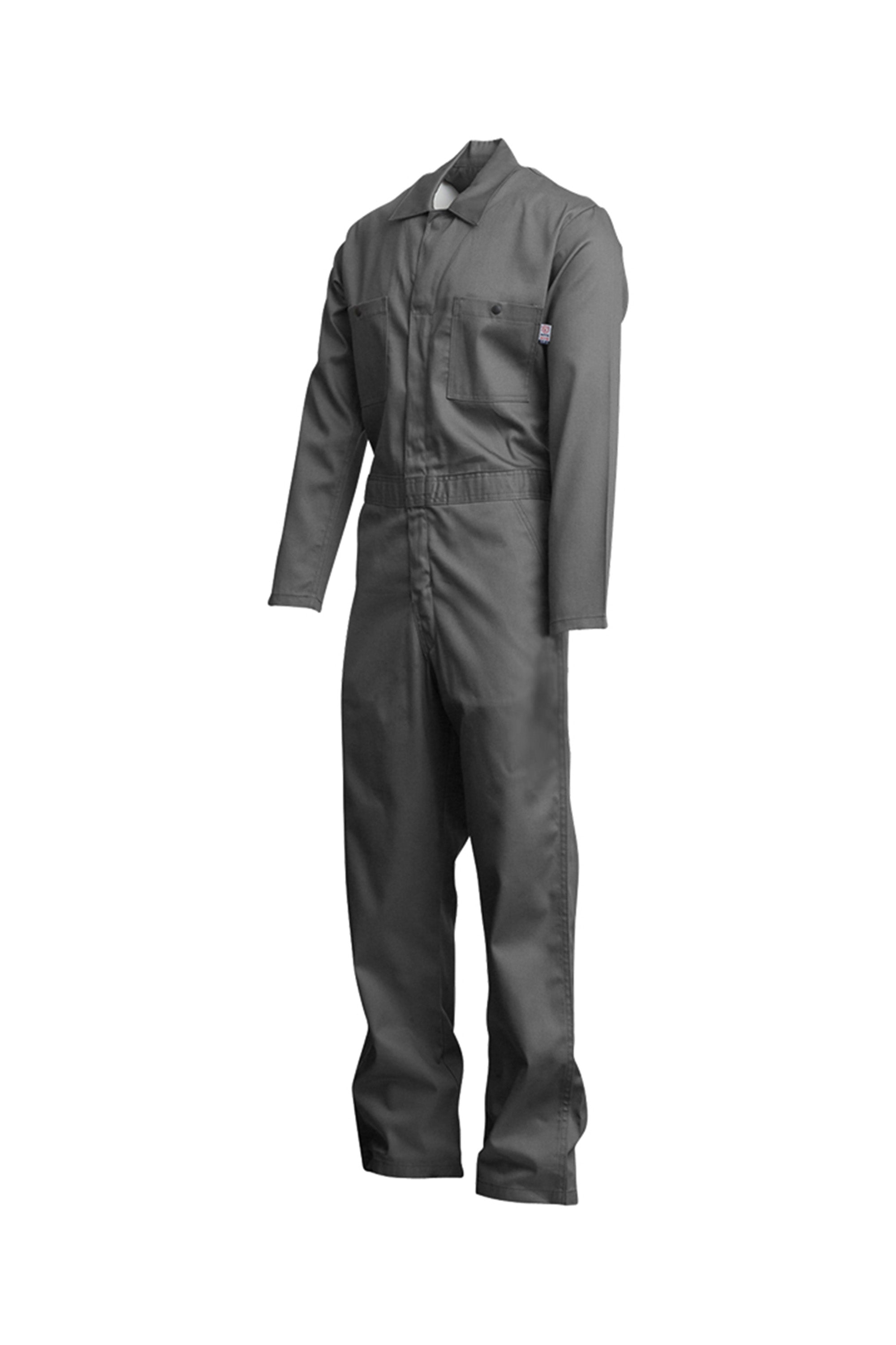 FR Economy Coveralls | 7oz. 100% Cotton | Gray