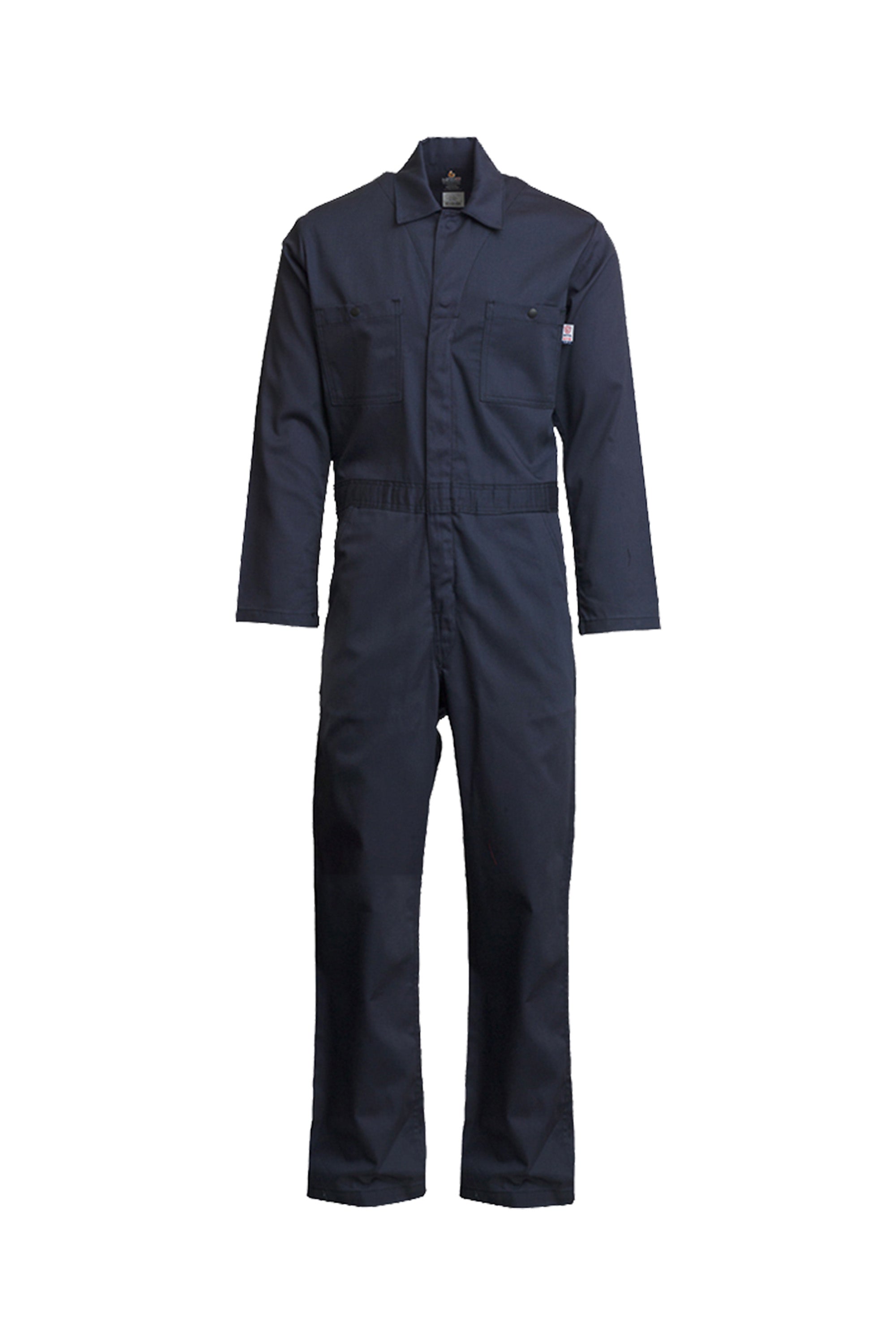 FR Economy Coveralls | 7oz. 100% Cotton | Navy