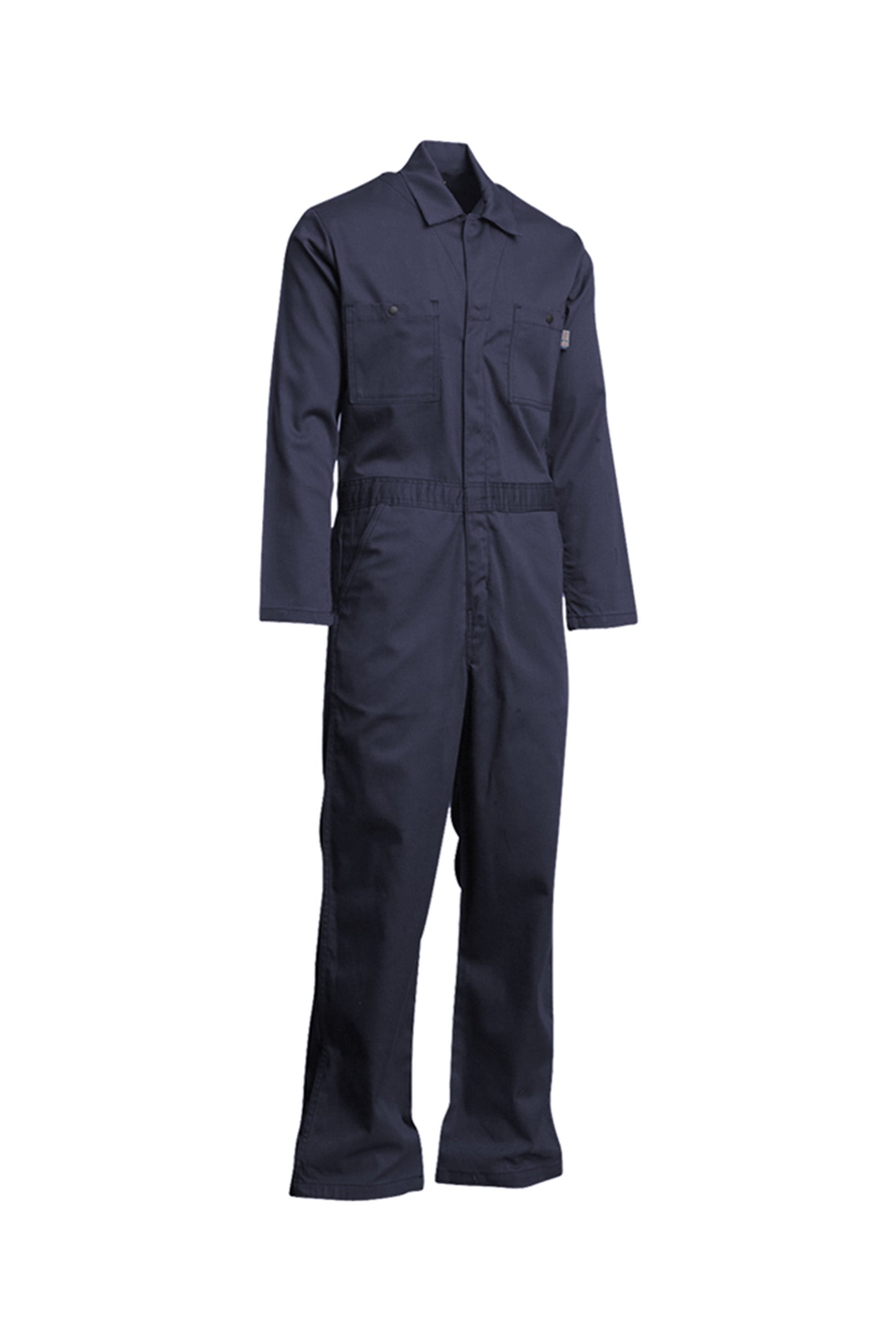 FR Economy Coveralls | 7oz. 100% Cotton | Navy