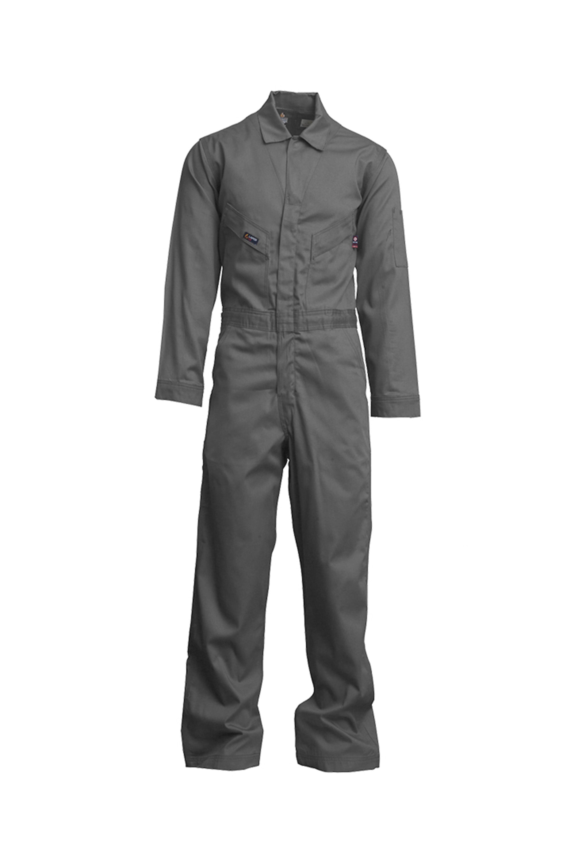FR Deluxe Coverall | 7oz. 100% Cotton | Gray