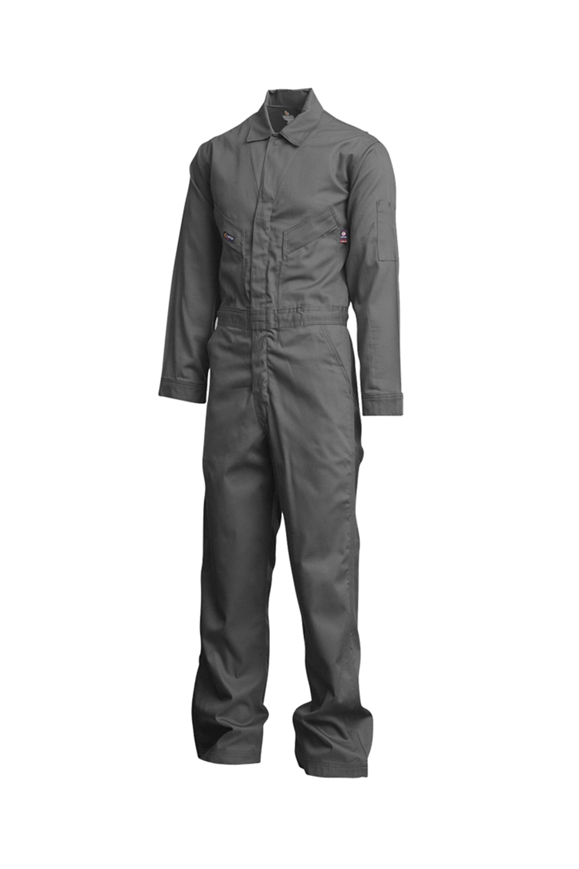 FR Deluxe Coverall | 7oz. 100% Cotton | Gray