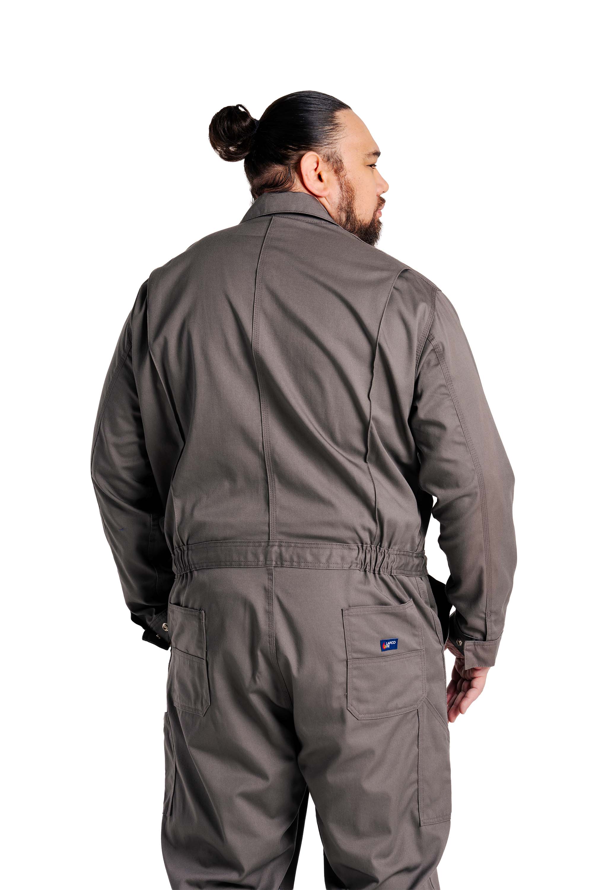 FR Deluxe Coverall | 7oz. 100% Cotton | Gray