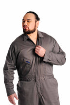 FR Deluxe Coverall | 7oz. 100% Cotton | Gray
