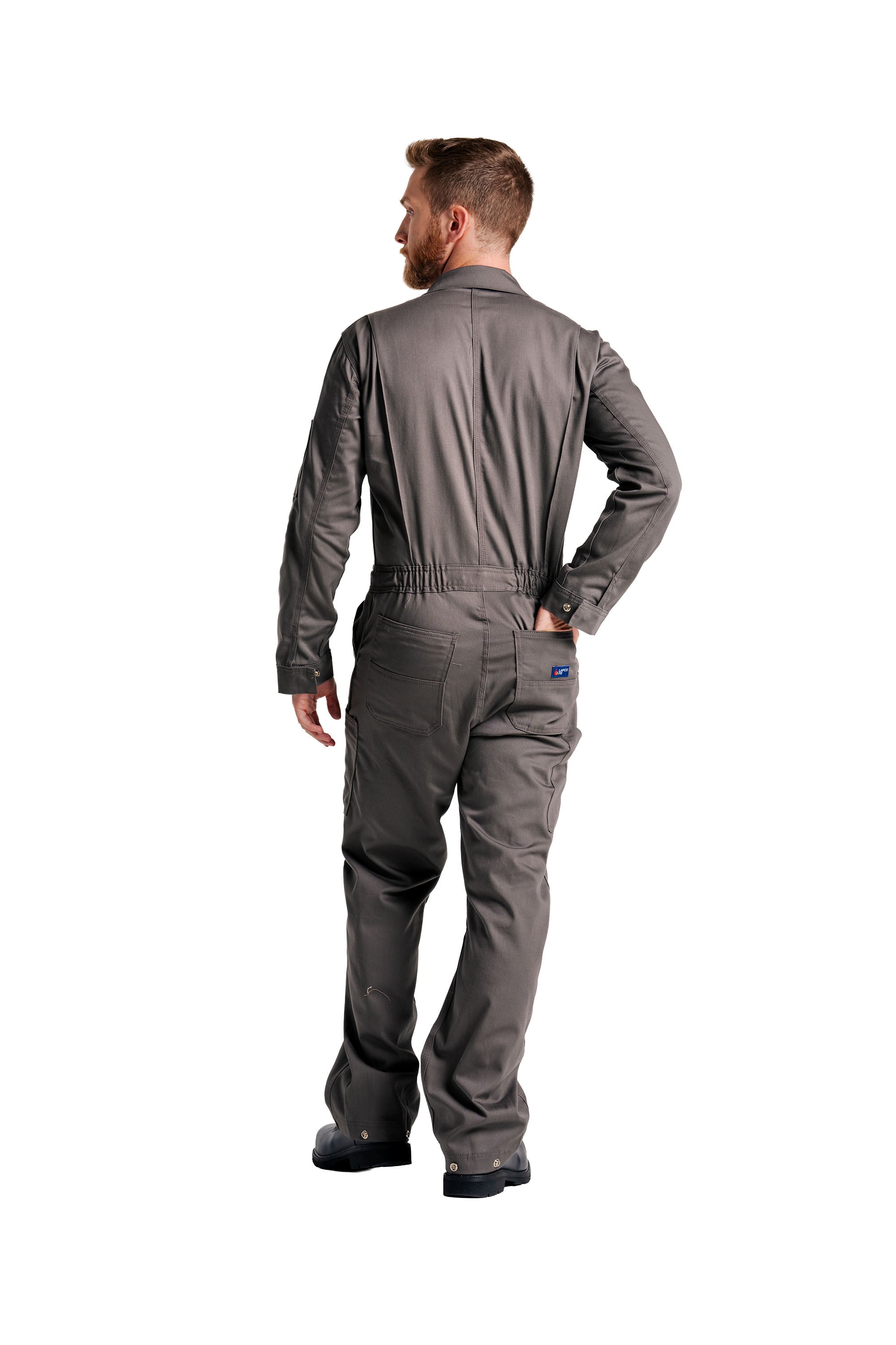 FR Deluxe Coverall | 7oz. 100% Cotton | Gray