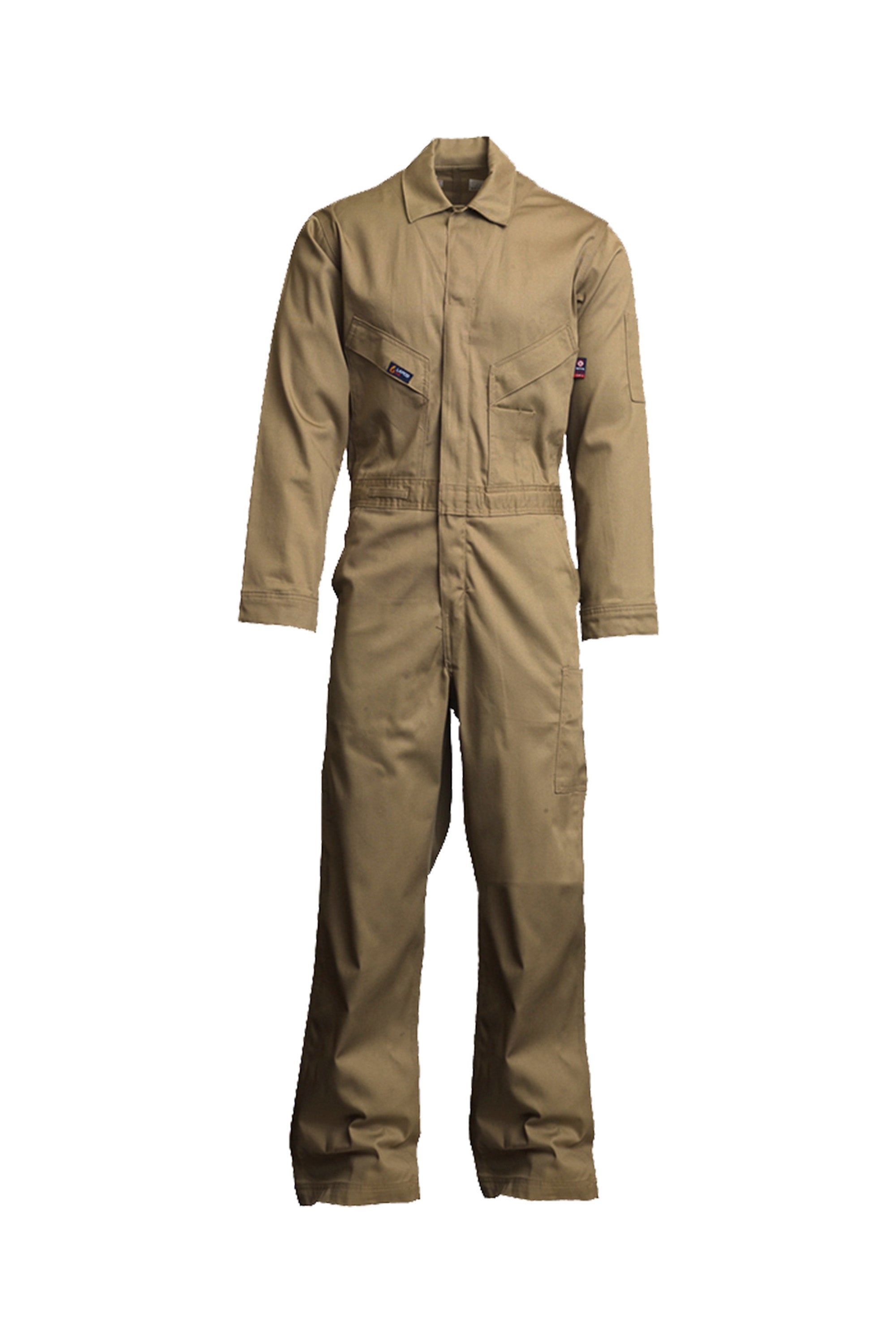 FR Deluxe Coverall | 7oz. 100% Cotton | Khaki