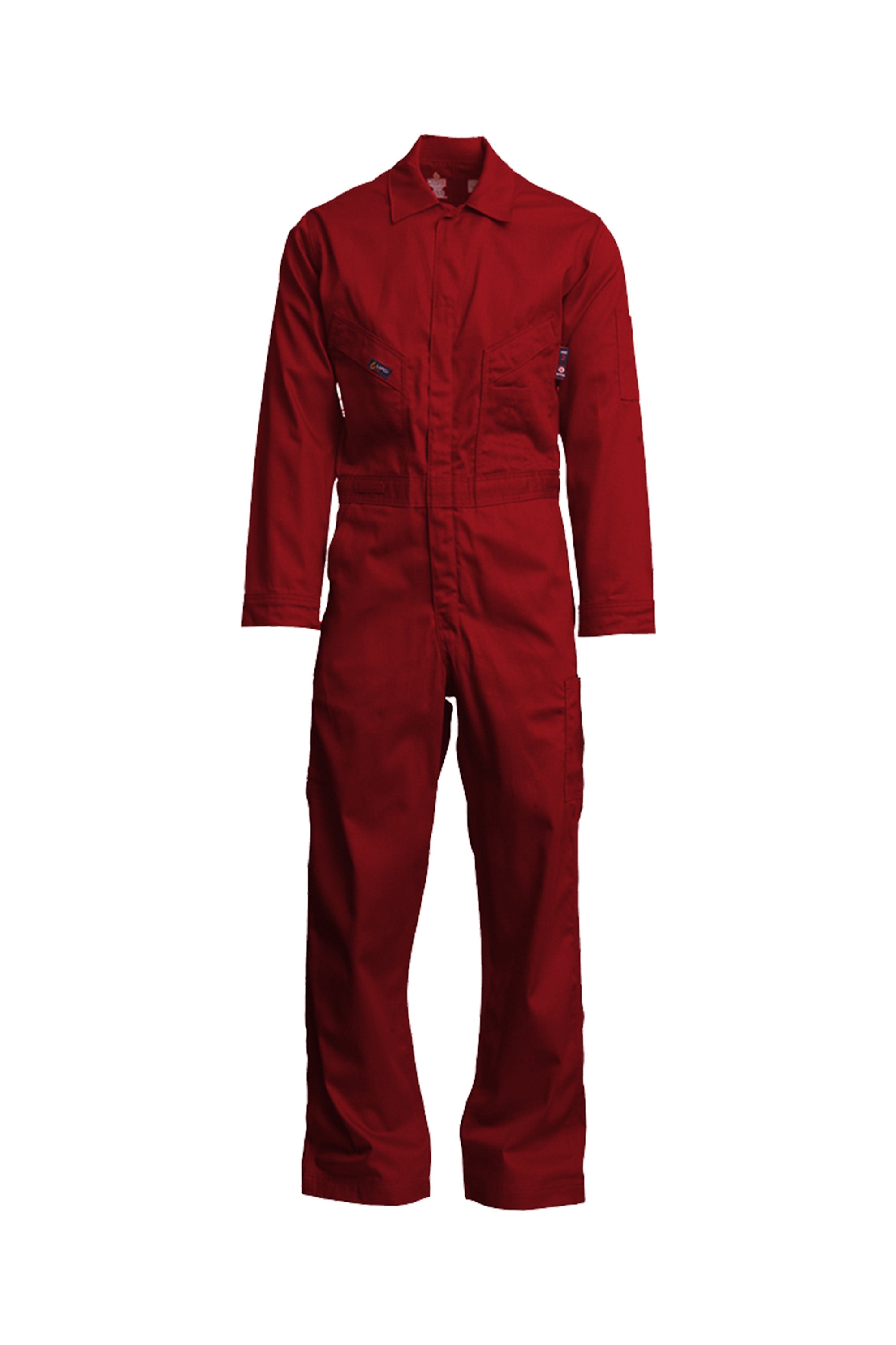FR Deluxe Coverall | 7oz. 100% Cotton | Red