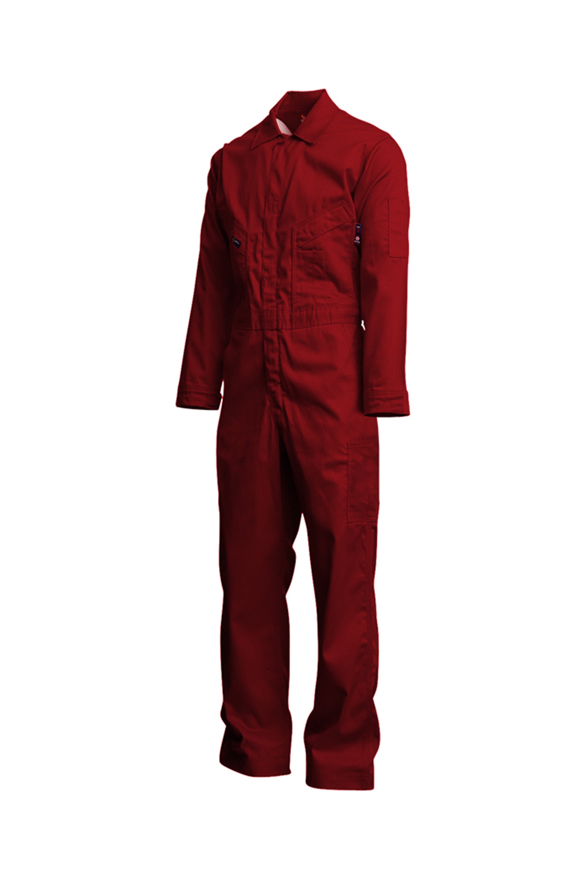 FR Deluxe Coverall | 7oz. 100% Cotton | Red