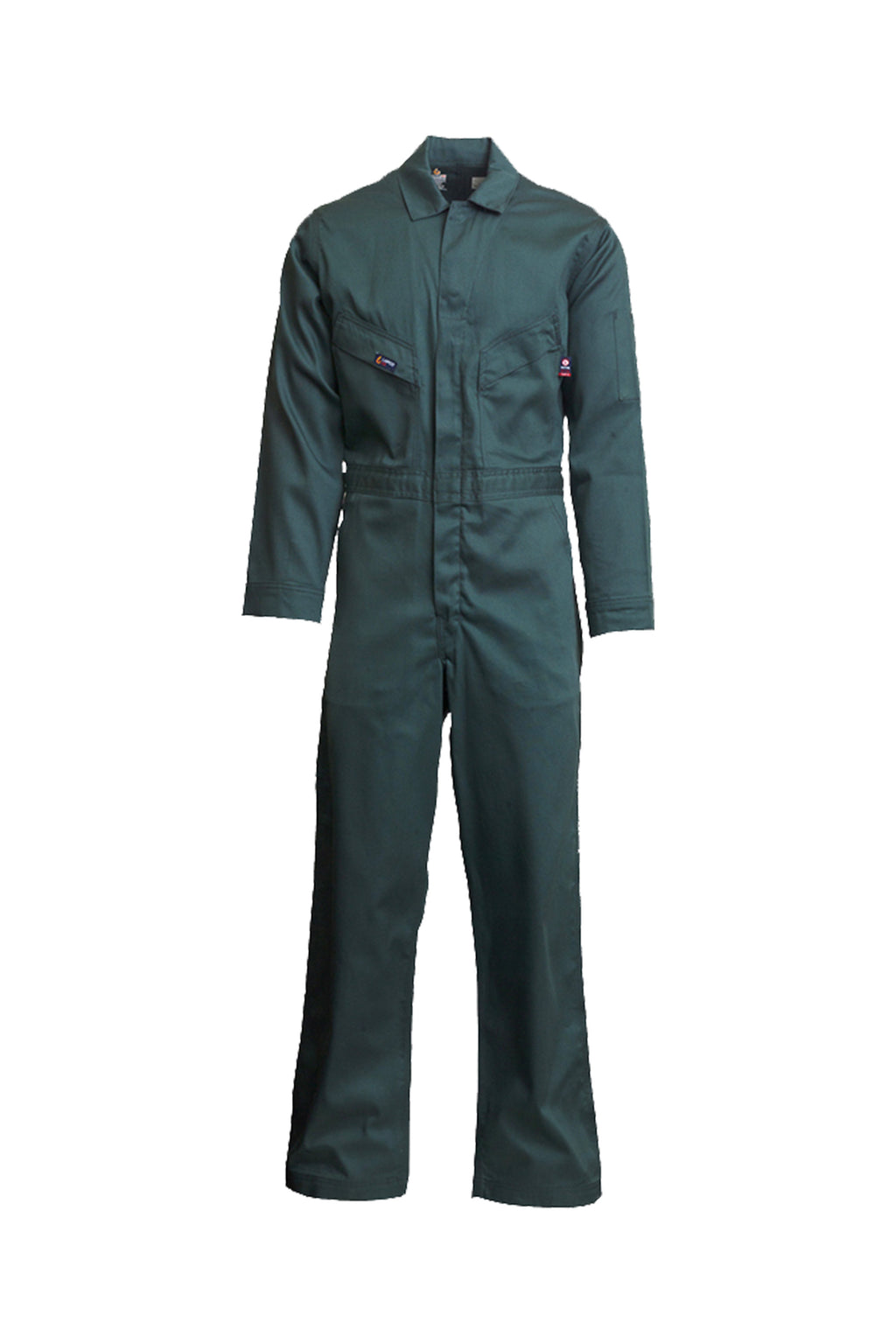 FR Deluxe Coverall | 7oz. 100% Cotton | Spruce Green