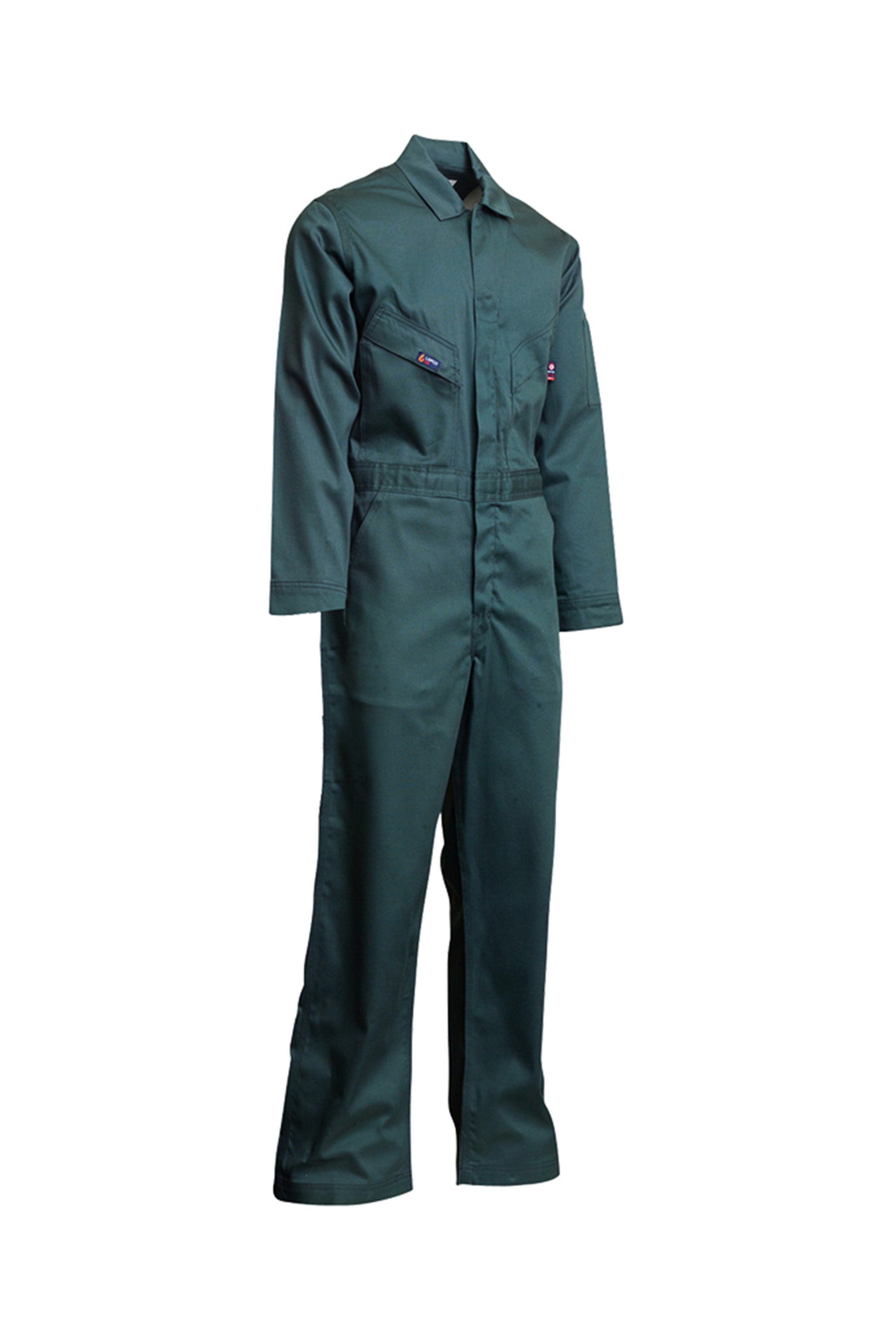 FR Deluxe Coverall | 7oz. 100% Cotton | Spruce Green