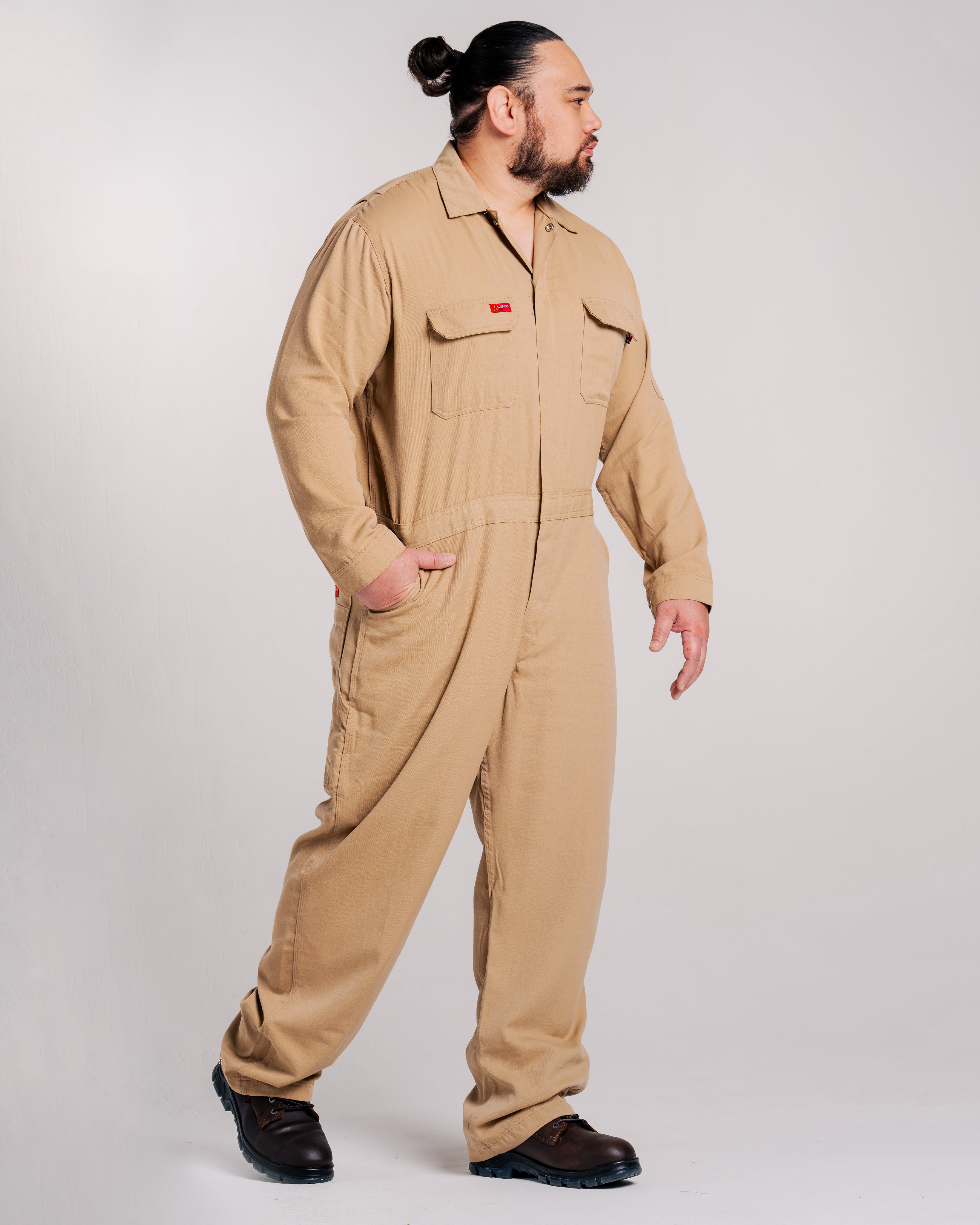 FR Deluxe 2.0 Coverall | made with 6.5oz. Westex DH | Khaki