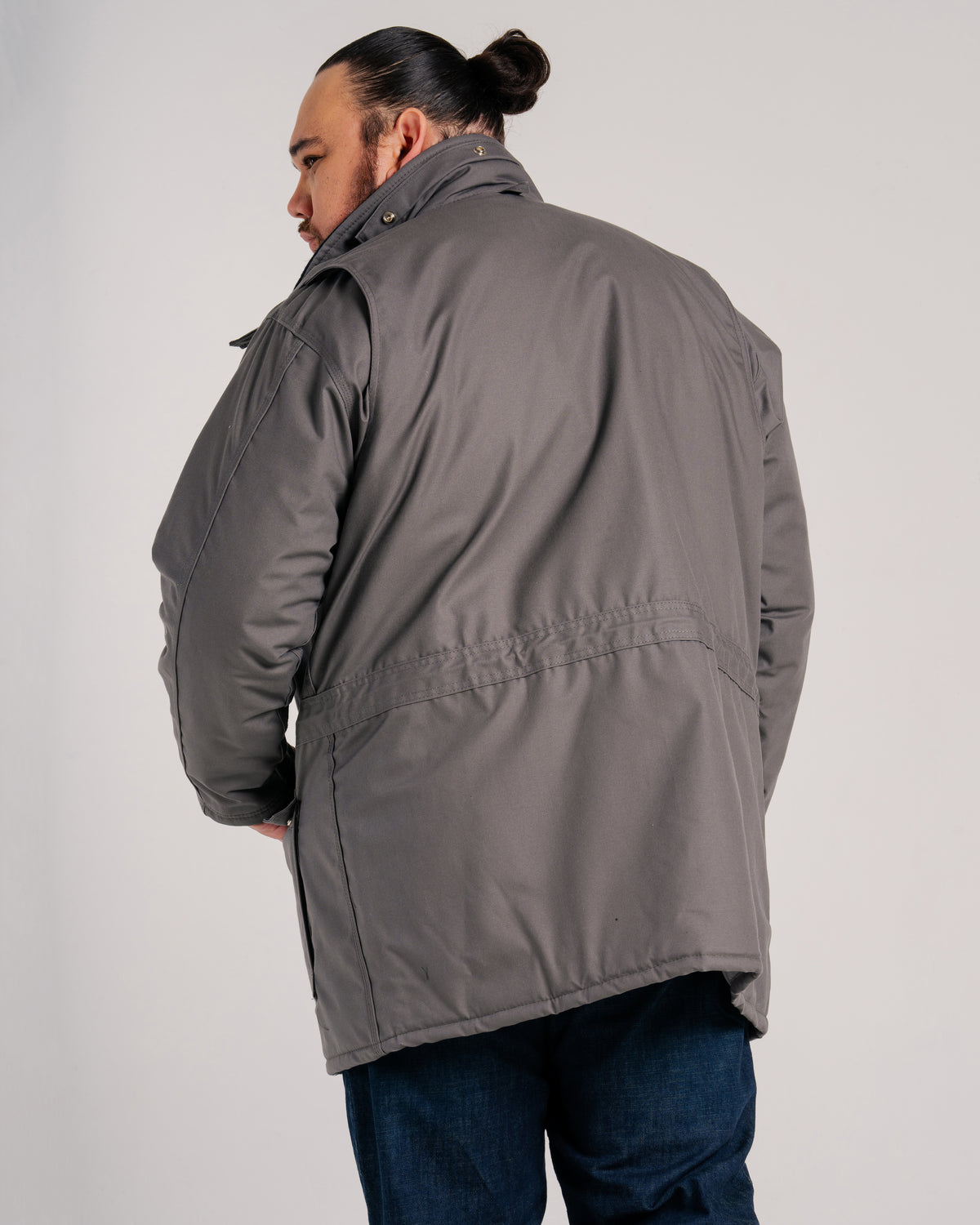 Giacca A Vento Invernale Swiss Tech Per Ragazzo – Parka Media Con Pelliccia Sintetica, Grigio, Taglia M - Foto 1