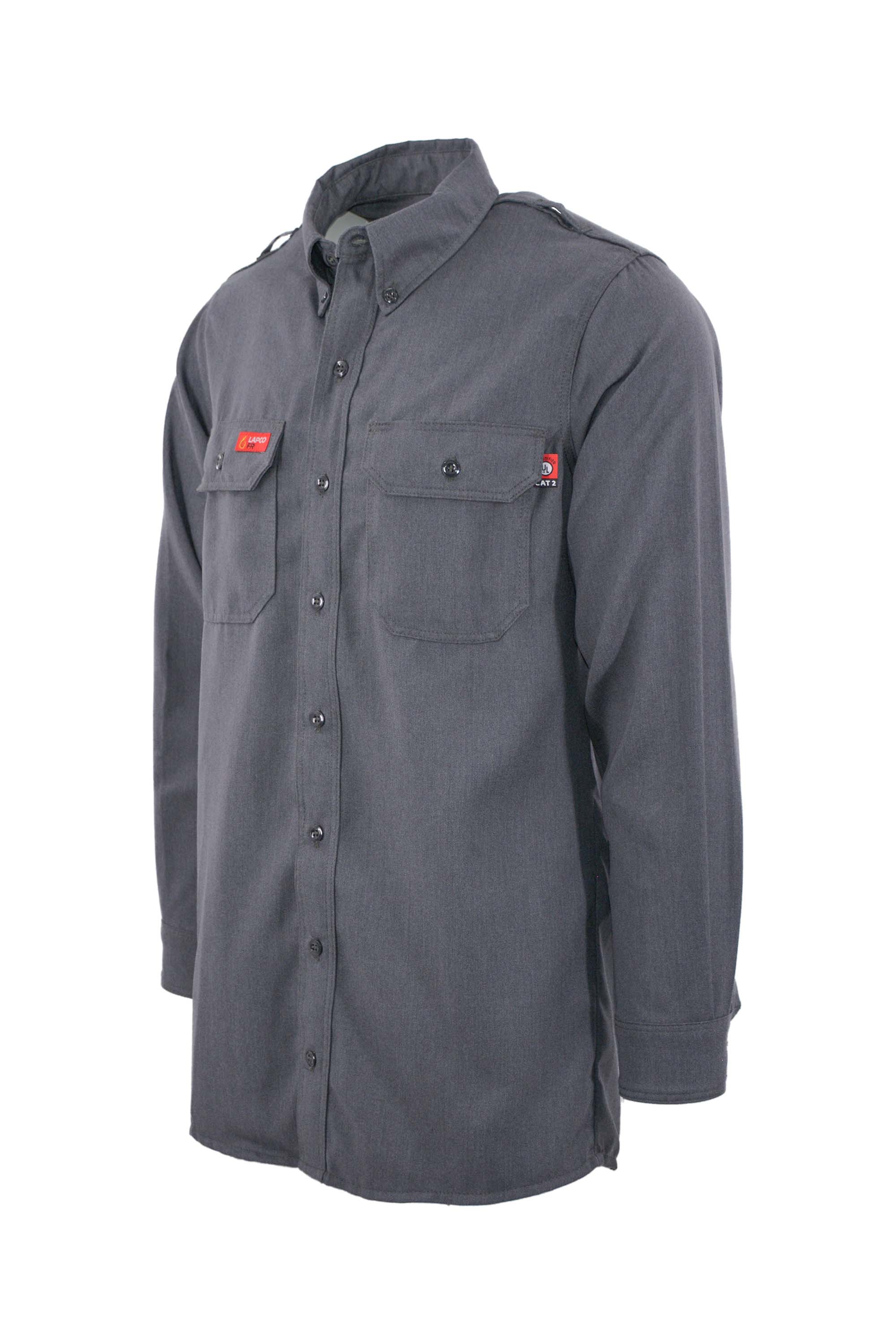 FR DH AIr Uniform Shirts | made with 5.5oz. Westex® DH Air | Gray