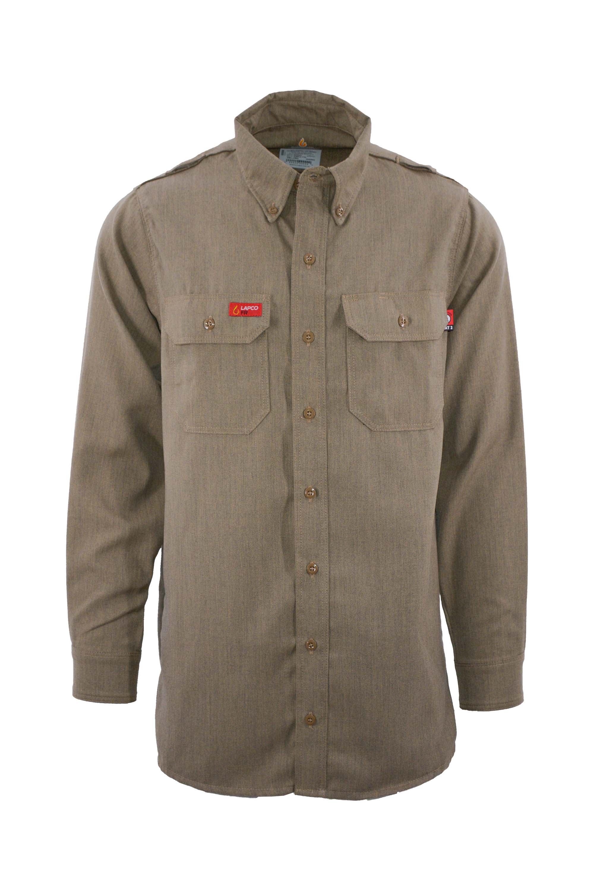 FR DH AIr Uniform Shirts | made with 5.5oz. Westex® DH Air | Khaki