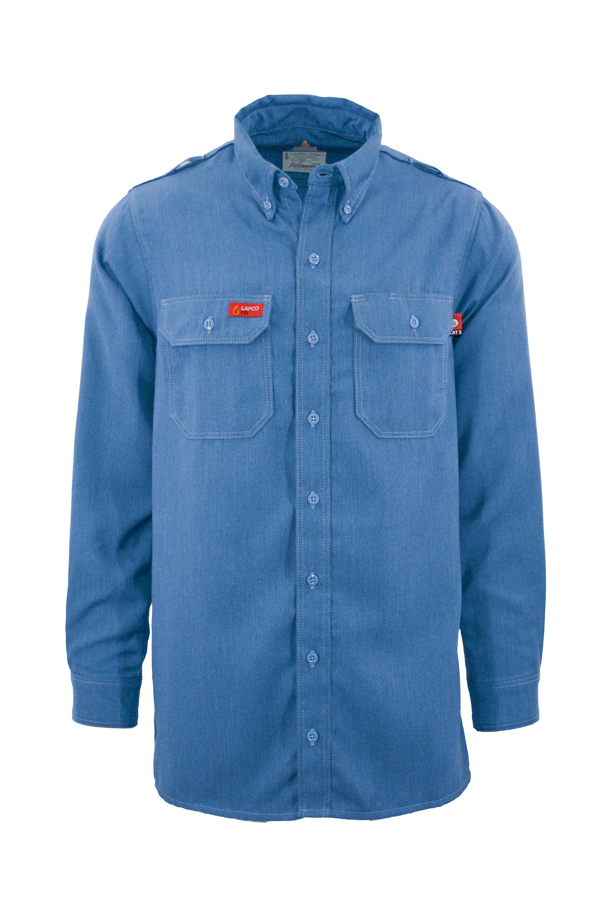 FR DH AIr Uniform Shirts | made with 5.5oz. Westex® DH Air | Medium Blue