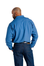 FR DH AIr Uniform Shirts | made with 5.5oz. Westex® DH Air | Medium Blue