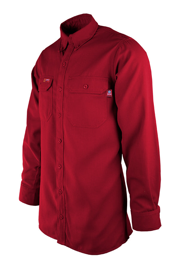 FR DH Uniform Shirt | made with 6.5oz. Westex® DH | Red