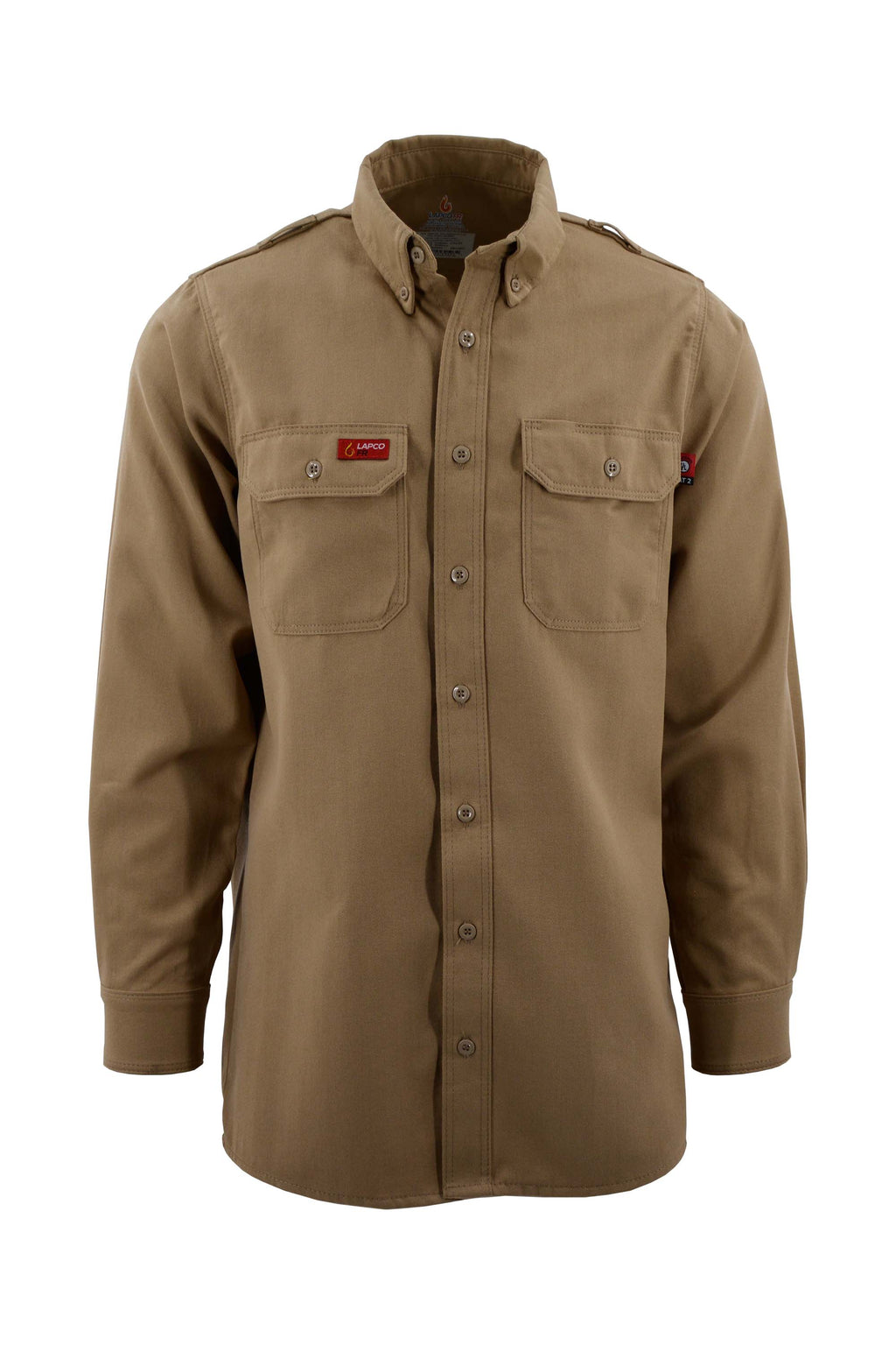 FR DH Uniform Shirt | made with 6.5oz. Westex® DH | Khaki