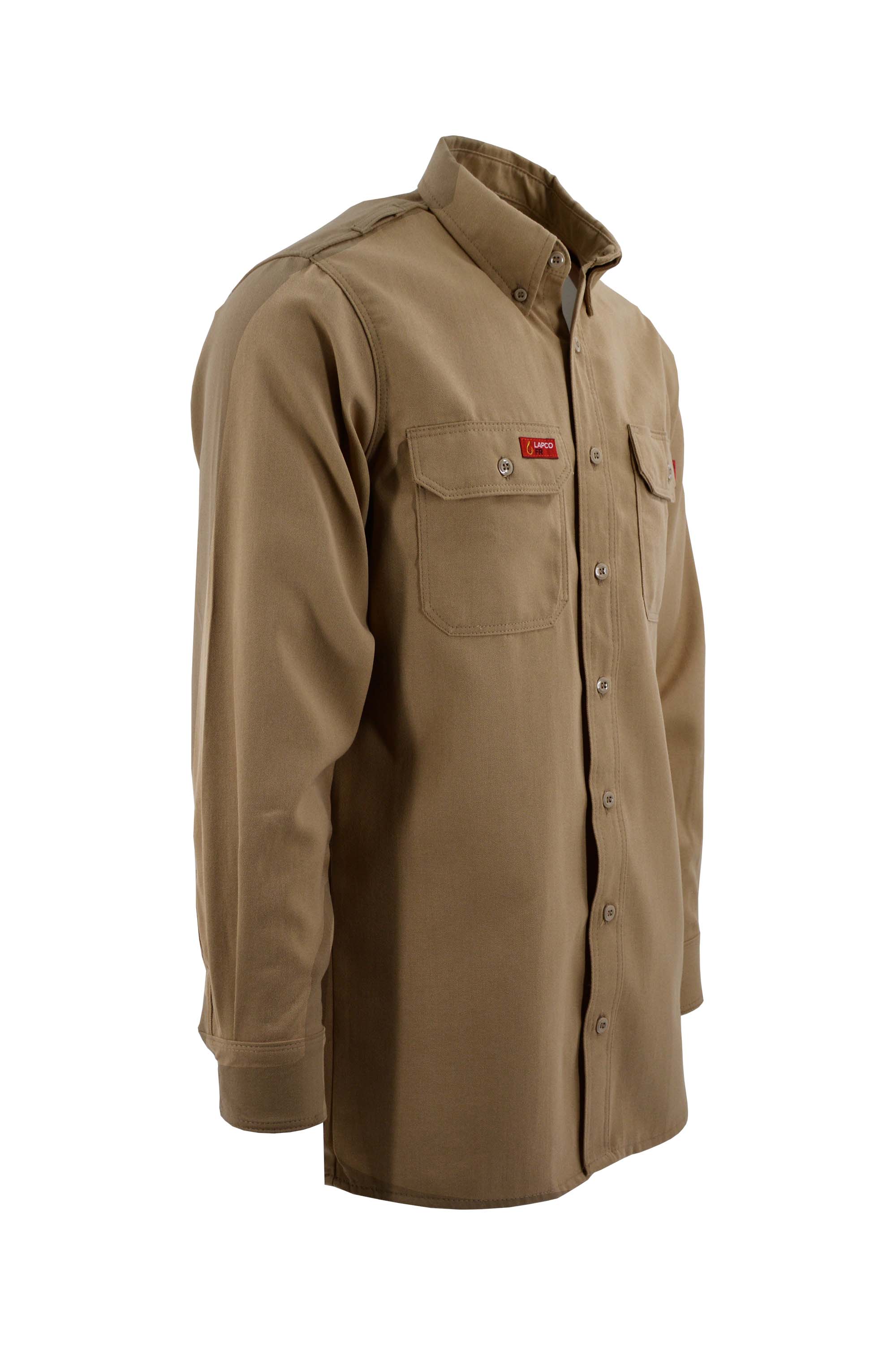 FR DH Uniform Shirt | made with 6.5oz. Westex® DH | Khaki