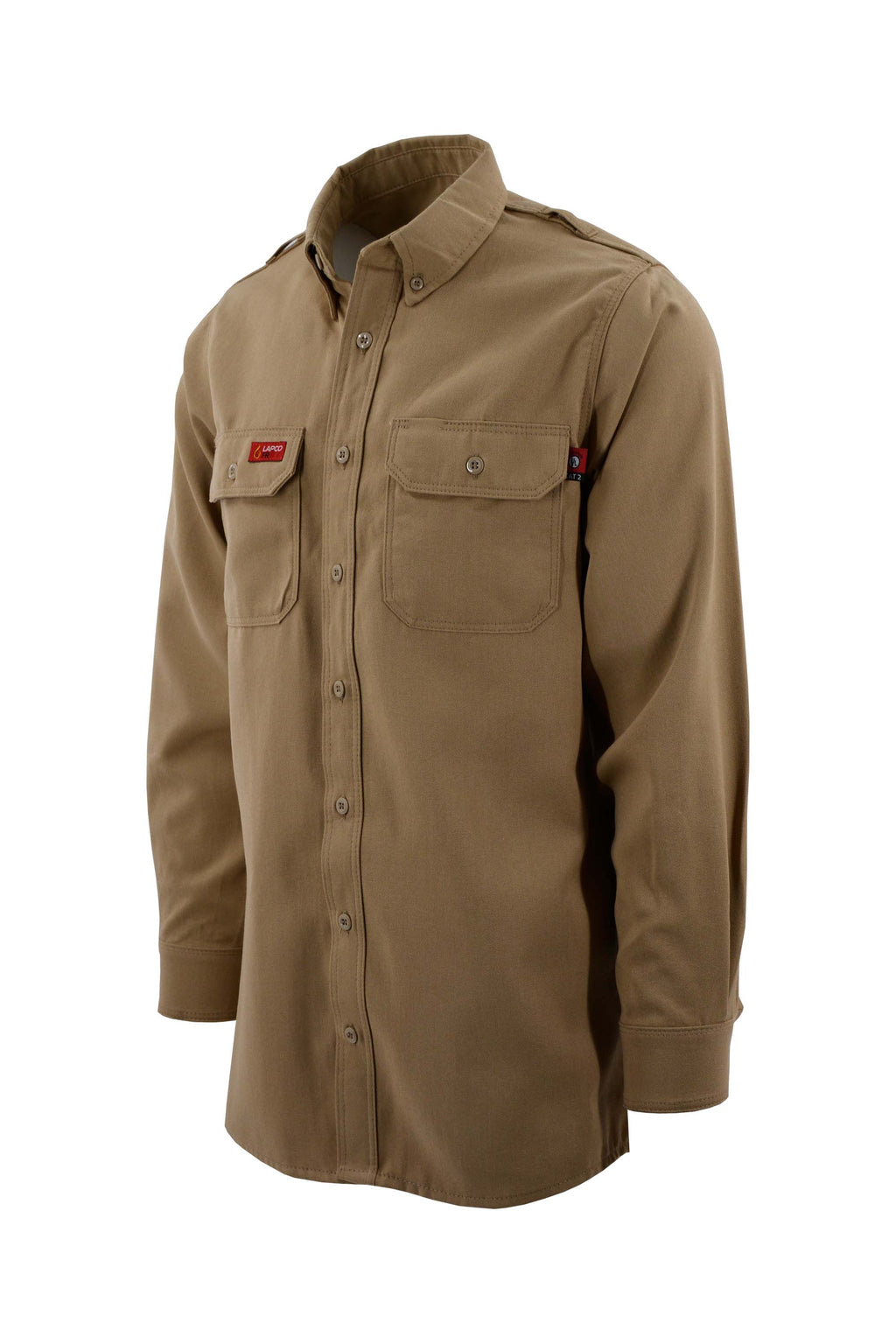 FR DH Uniform Shirt | made with 6.5oz. Westex® DH | Khaki