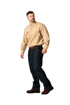 FR DH Uniform Shirt | made with 6.5oz. Westex® DH | Khaki