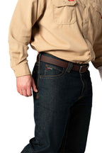 FR DH Uniform Shirt | made with 6.5oz. Westex® DH | Khaki