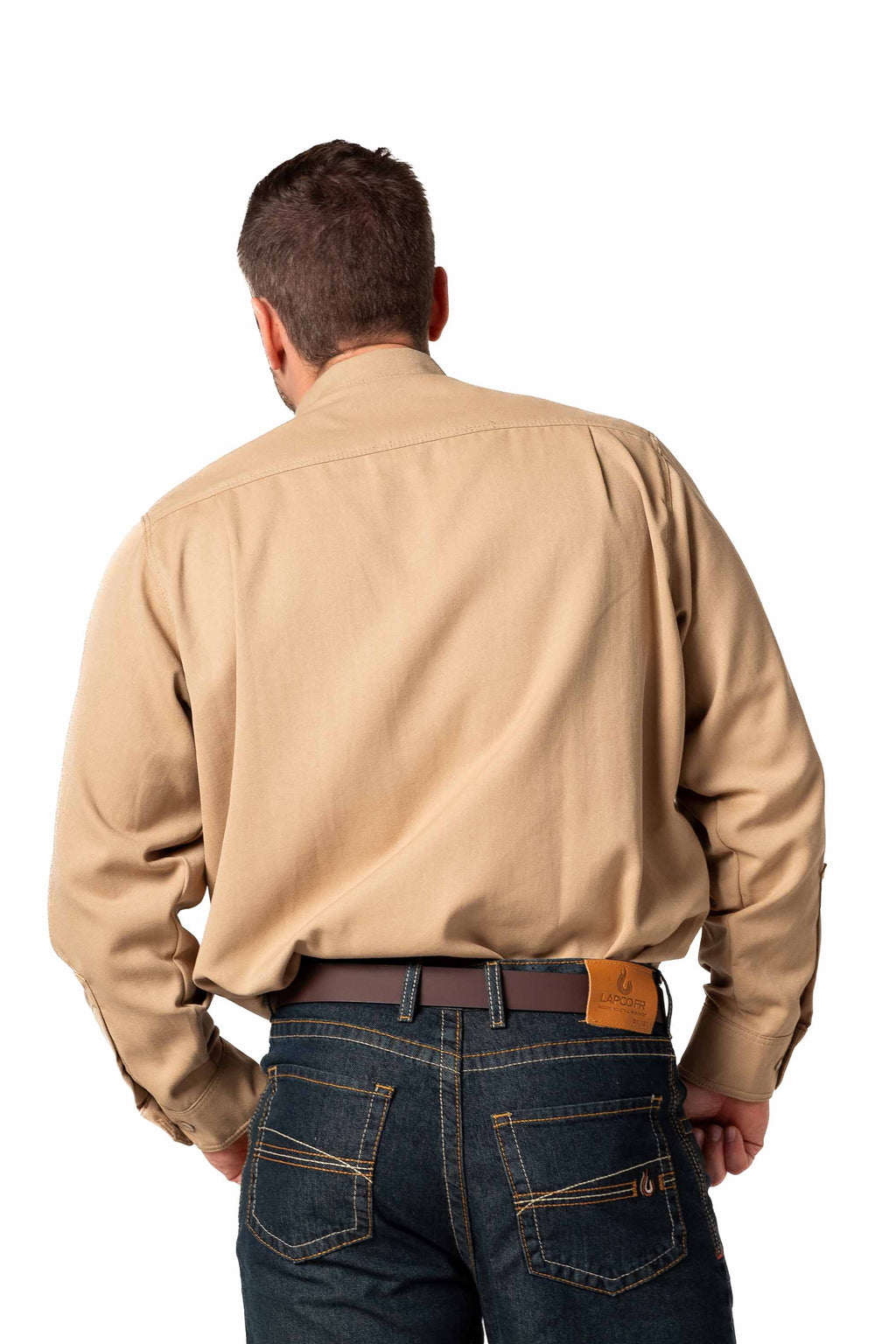FR DH Uniform Shirt | made with 6.5oz. Westex® DH | Khaki