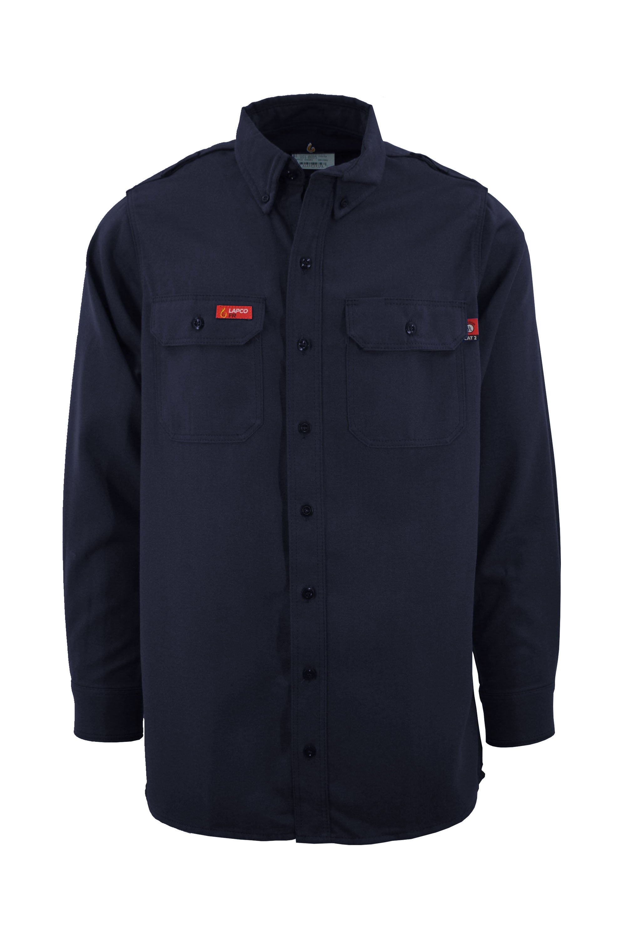 FR DH Uniform Shirt | made with 6.5oz. Westex® DH | Navy