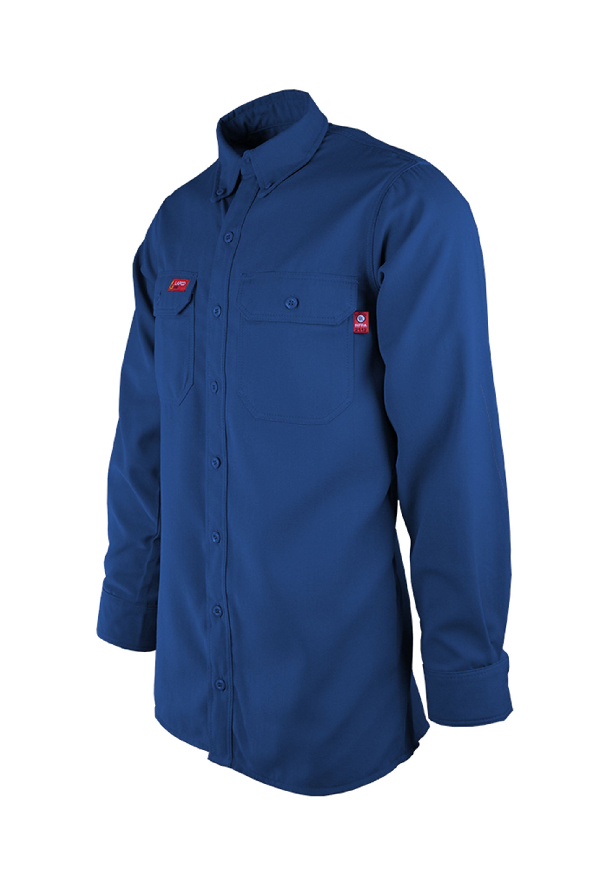 FR DH Uniform Shirt | made with 6.5oz. Westex® DH | Royal