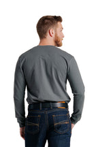 FR Henley Tees | 6oz. 93/7 Knit | Gray