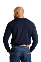 FR Henley Tees | 6oz. 93/7 Knit | Navy