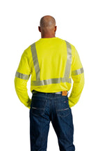 FR Hi-Viz Henley Shirt | 7oz. Inherent Blend | Class 2