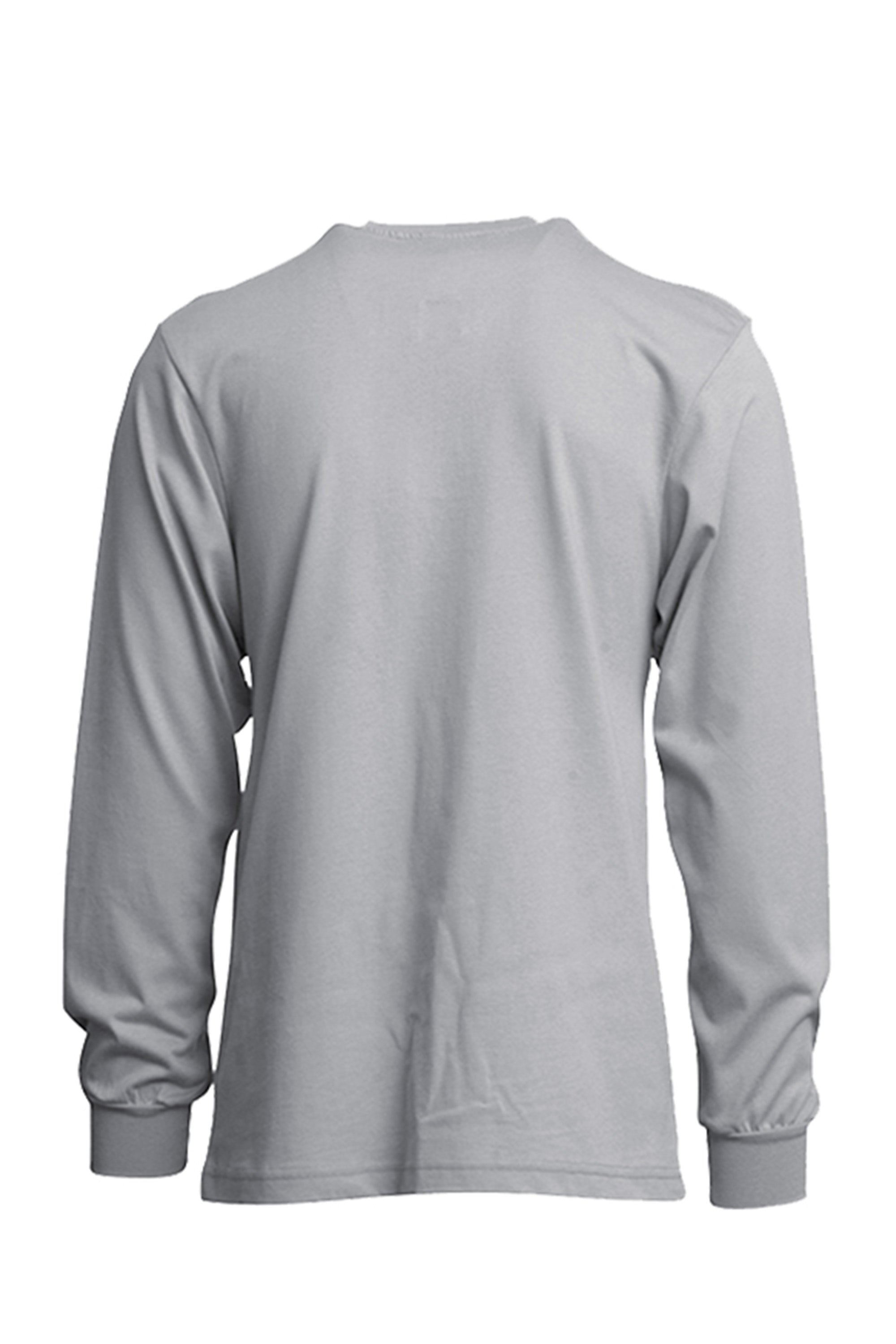FR Henley Tee | 7oz. 100% Cotton Jersey Knit | Gray