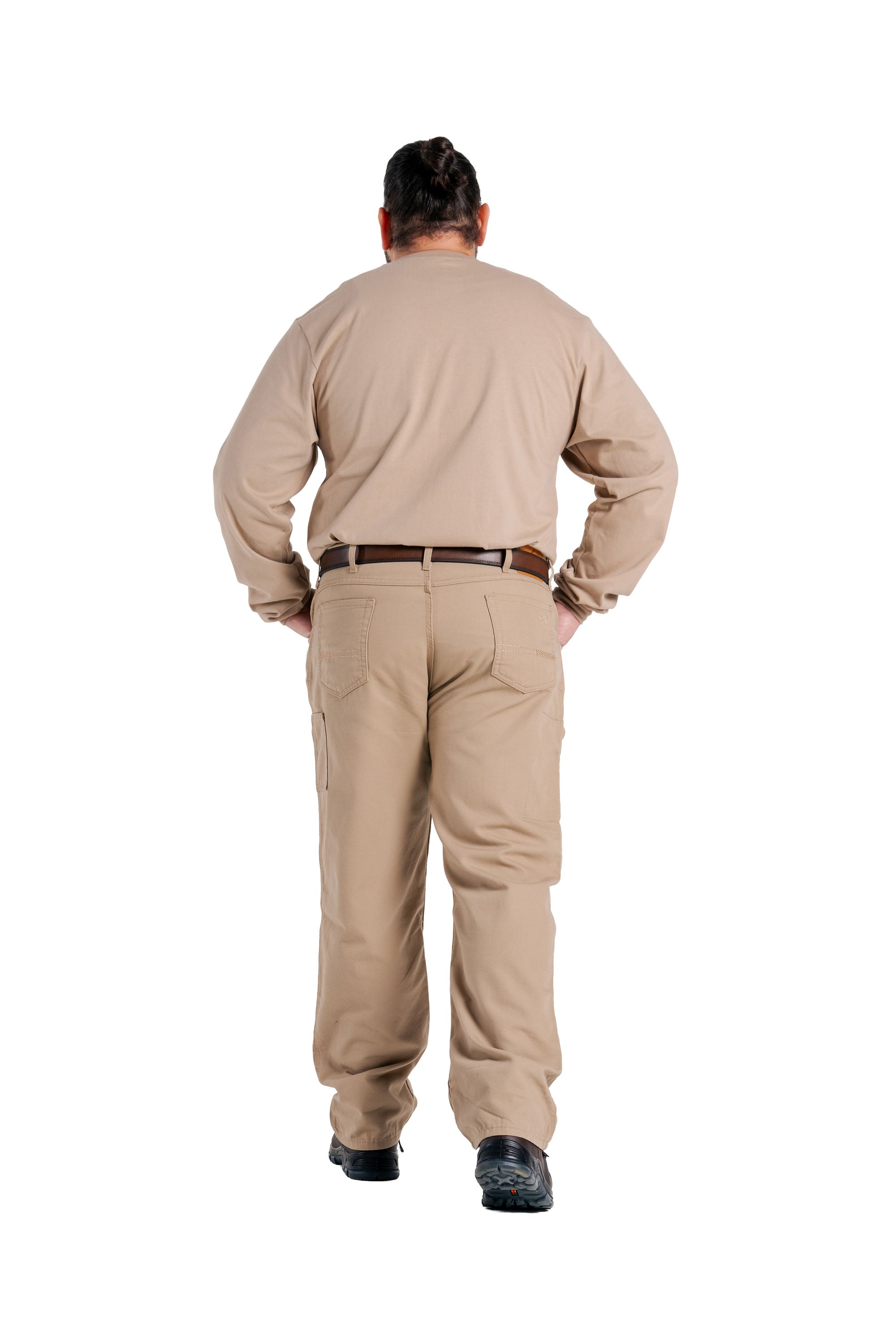 FR Henley Tee | 7oz. 100% Cotton Jersey Knit | Khaki