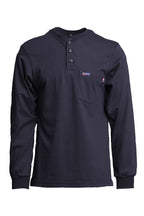 FR Henley Tee | 7oz. 100% Cotton Jersey Knit | Navy