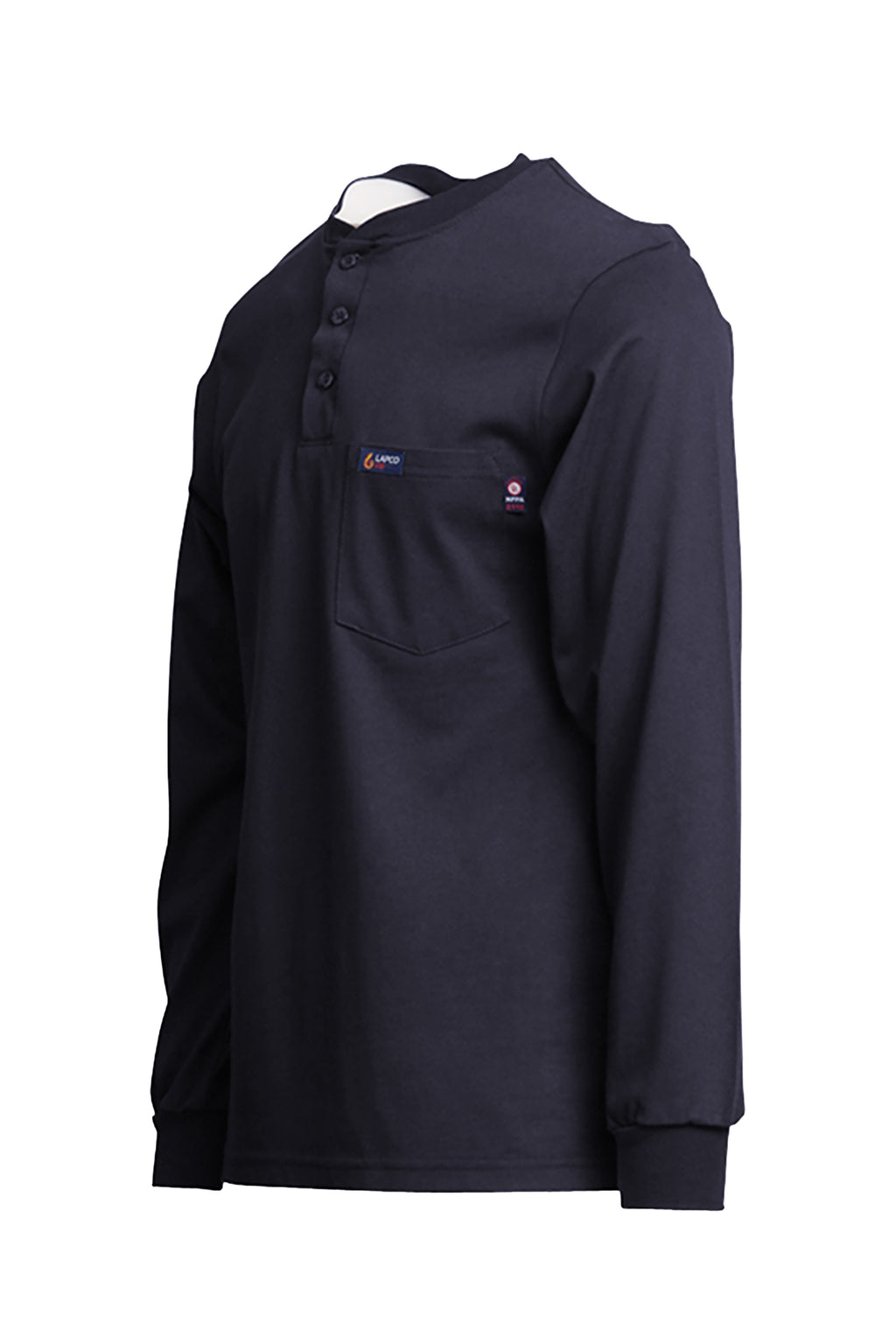 FR Henley Tee | 7oz. 100% Cotton Jersey Knit | Navy